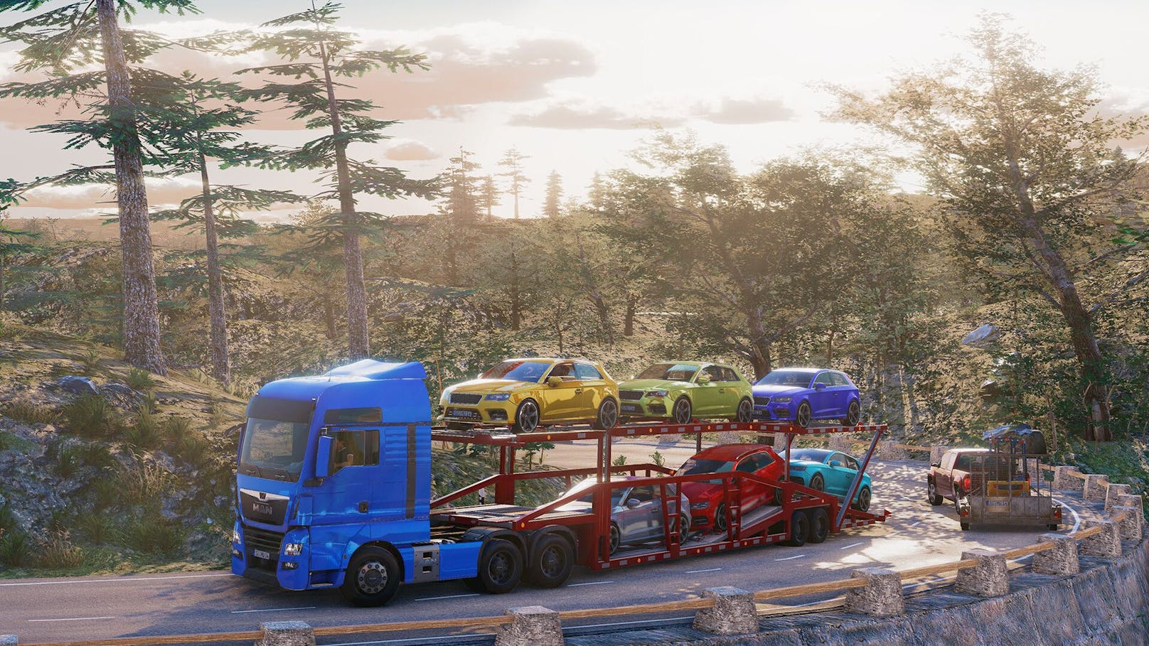 "Truck & Logistics Simulator" kommt erst in die Gänge