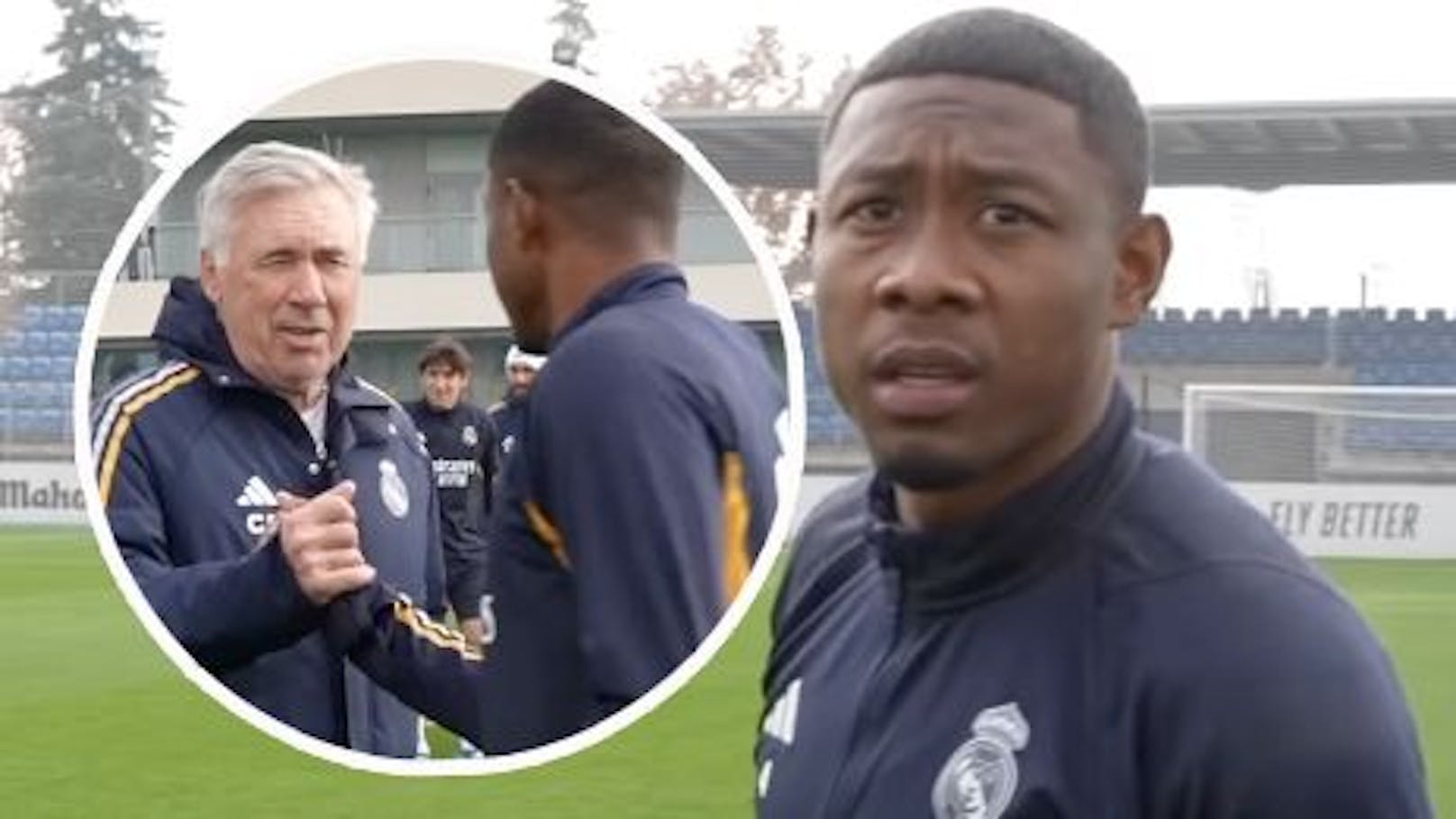 Alaba foppt Ancelotti: "Besser als in Deutschland"