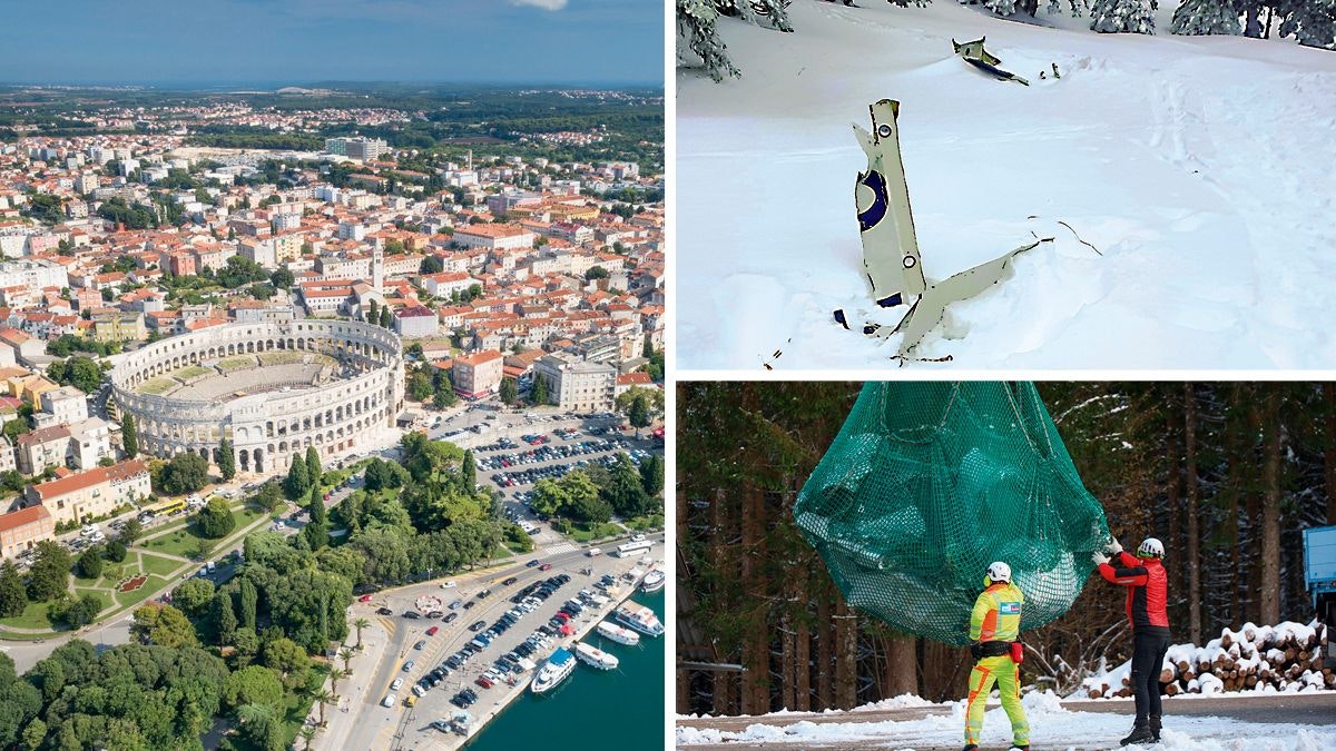 Die einmotorige Maschine stürzte auf dem Kasberg in Oberösterreich ab. Zuvor gab es in der Region einen Schneesturm. Die Touristen wollten nach Kroatien, dort das wunderschöne Pula besichtigen.