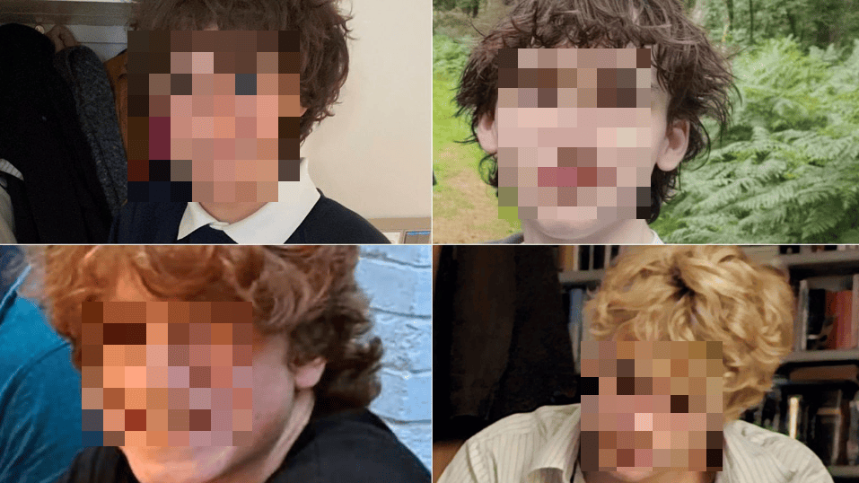 Das sind die vier toten Teenager: Harvey Owen, Wilf Fitchett, Hugo Morris und Jevon Hirst (im Uhrzeigersinn). 