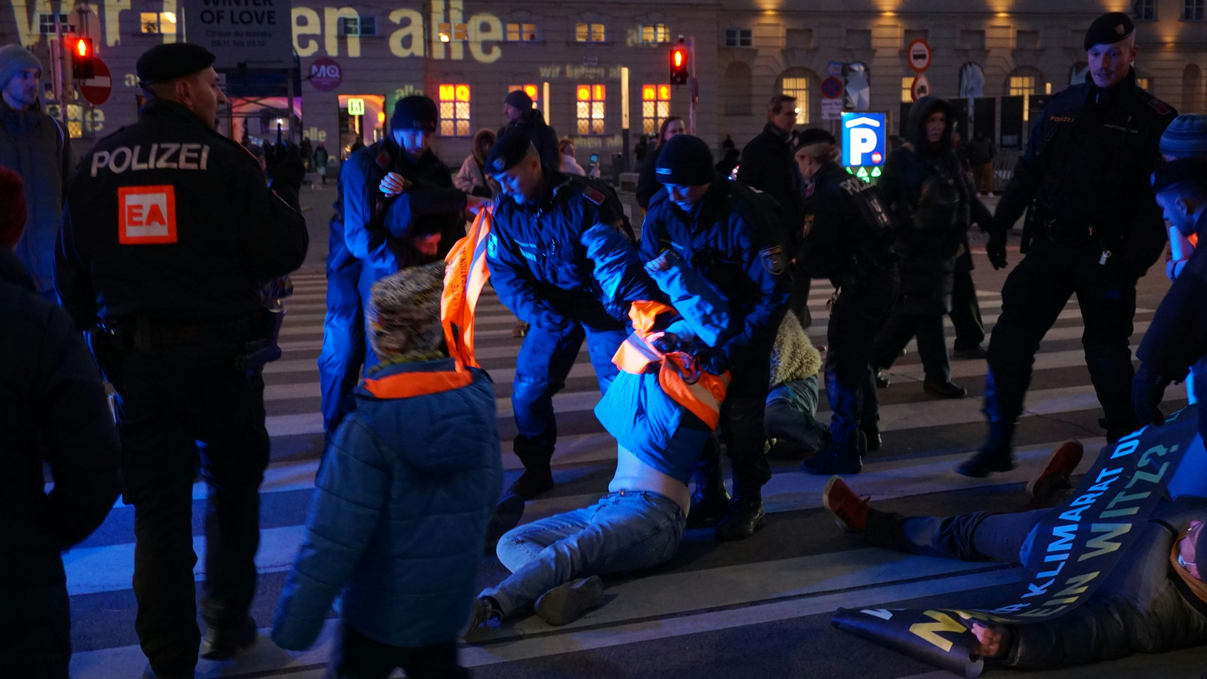 Am Mittwoch kam es wieder zu Protesten.