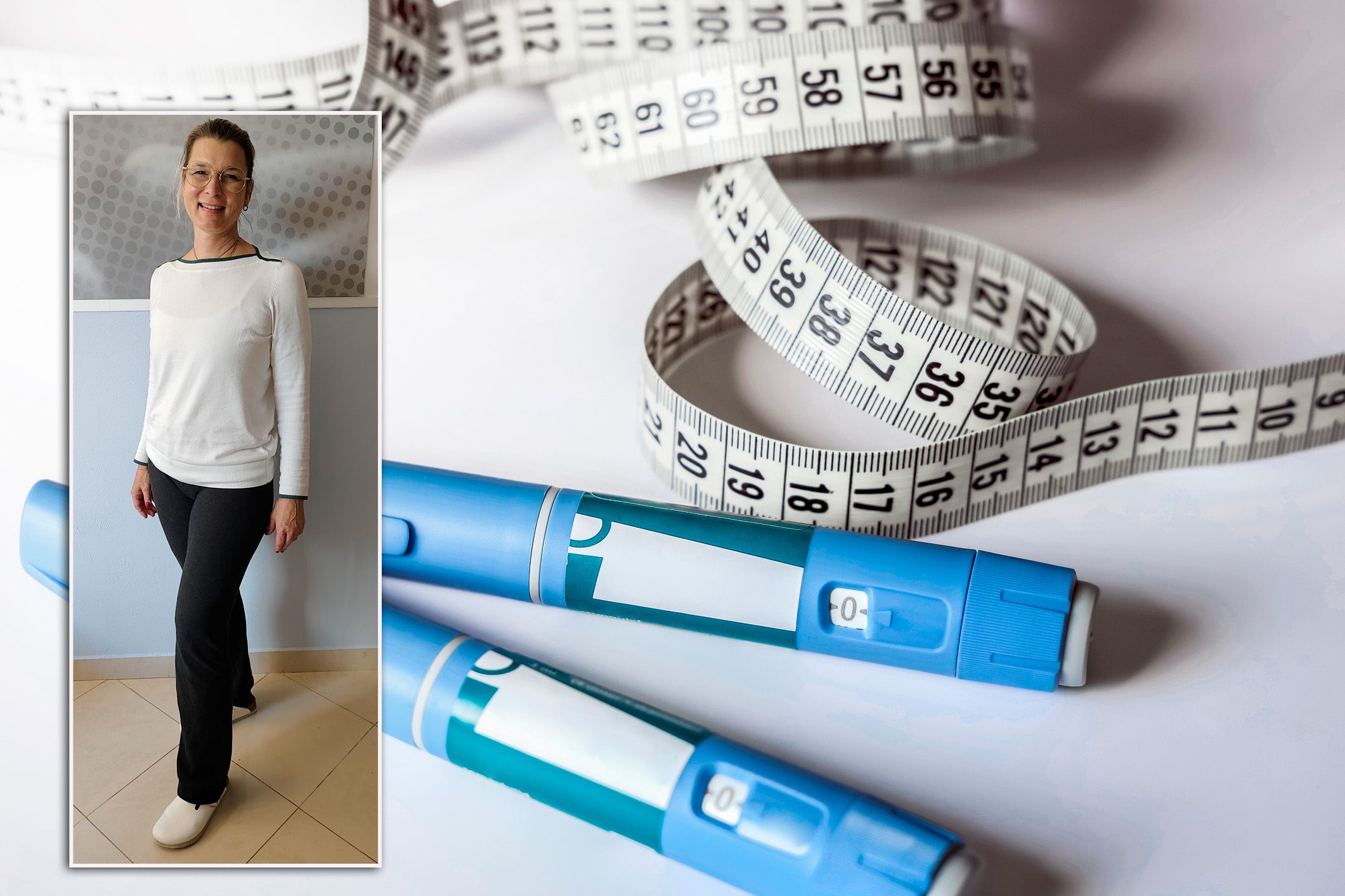 Cristina K. hat acht Kilo in vier Monaten mit der Ozempic-Spritze abgenommen.