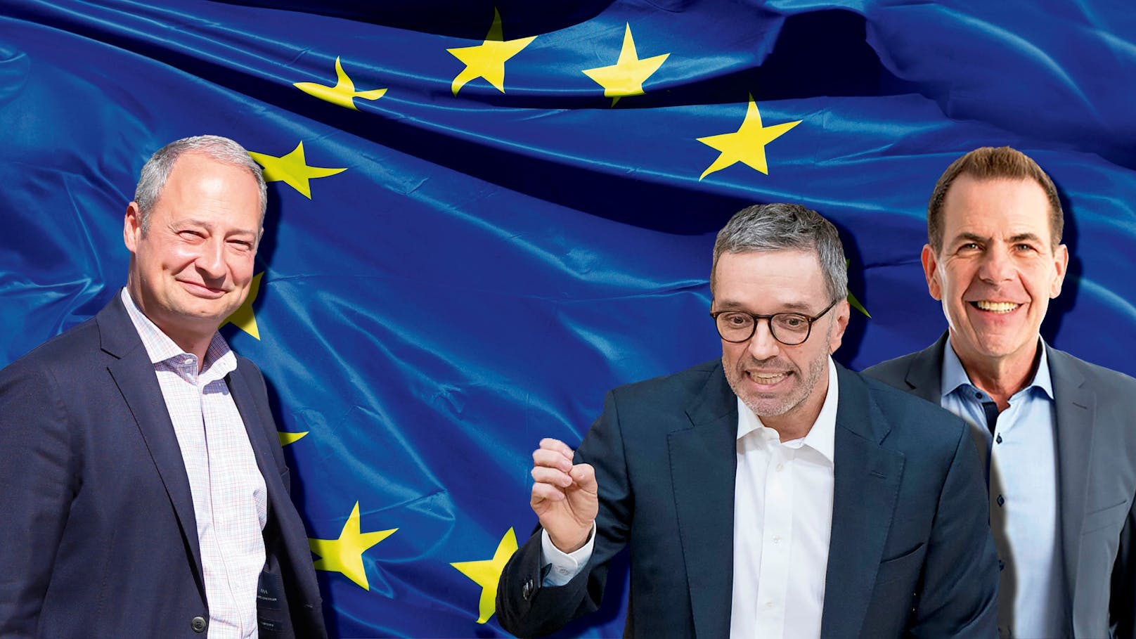 Umfrage-Beben: FPÖ hängt auch bei EU-Wahl alle weit ab