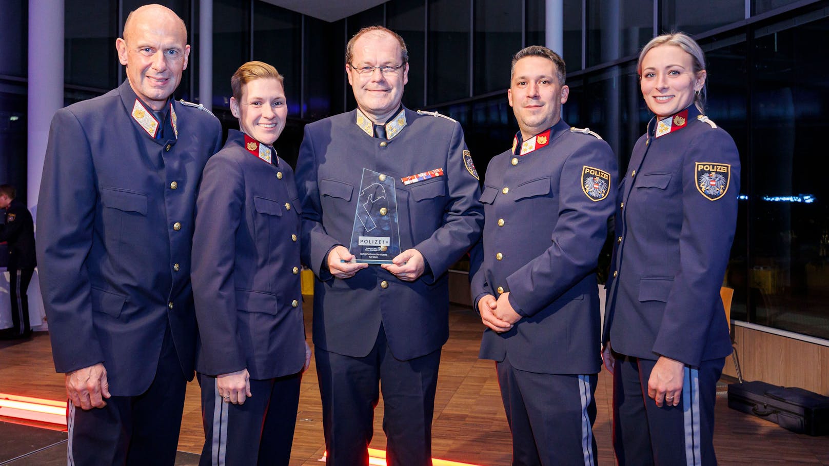 150 Preisträger: Auszeichnung für Wiener Polizeibeamte