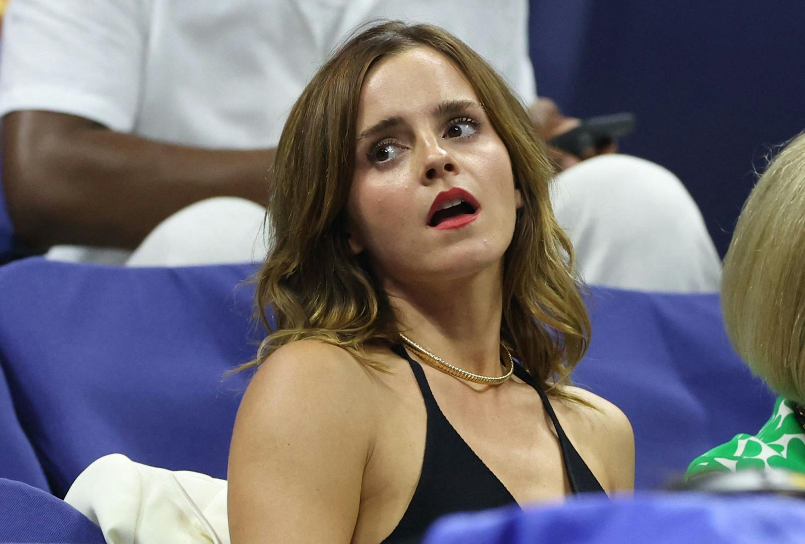 Emma Watson bei den US Open am 5. September 2023.