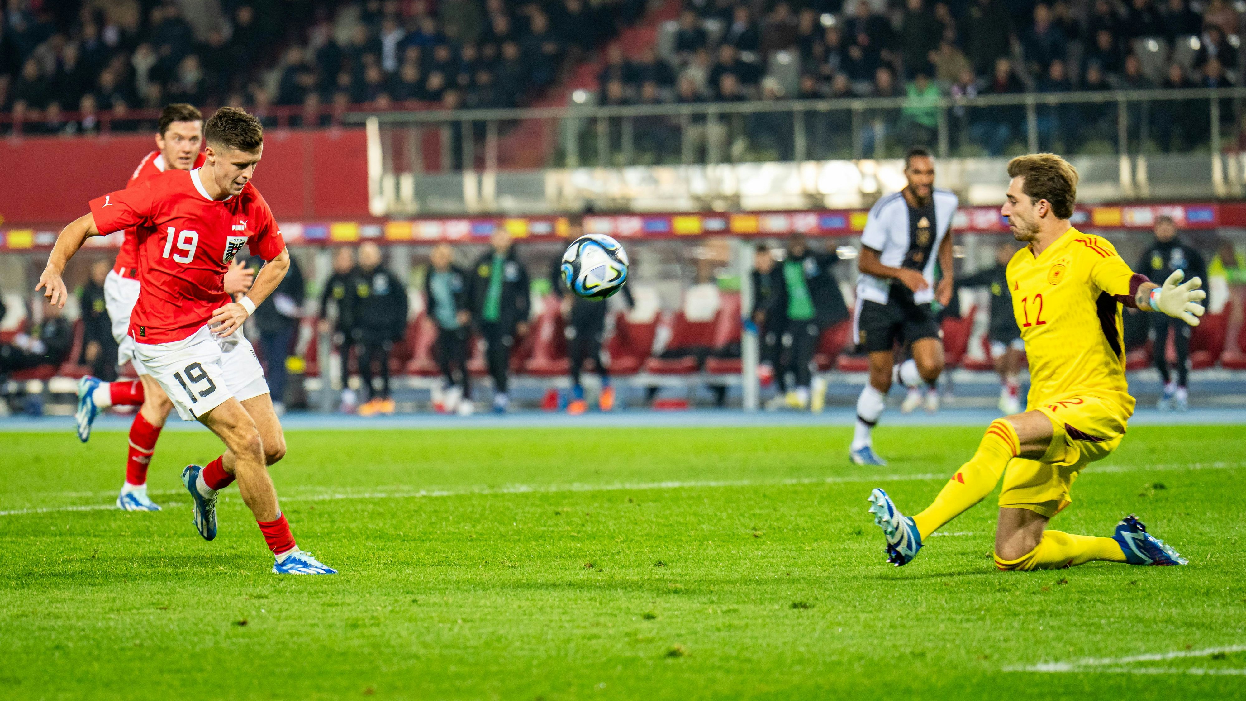 Das 2:0 von Christoph Baumgartner ebnete den Weg zum Sieg des ÖFB gegen Deutschland.