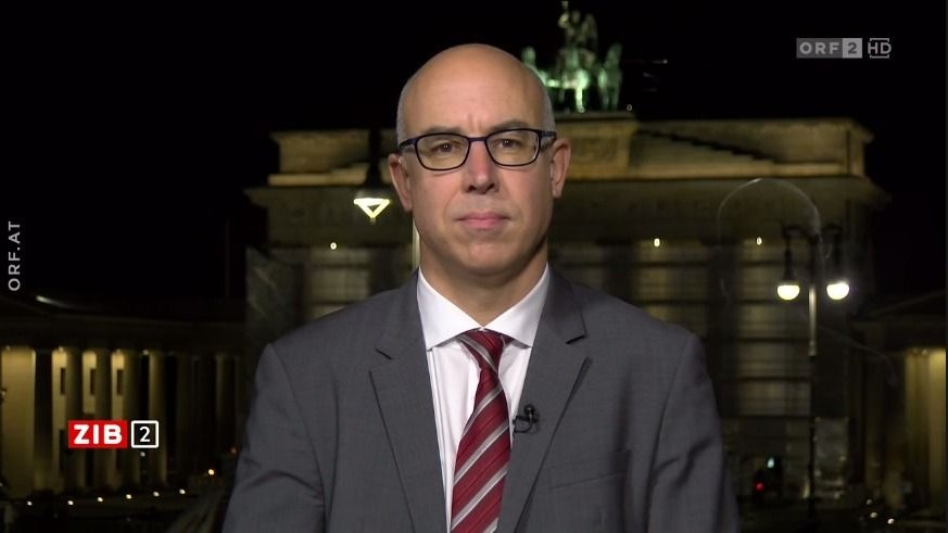 Gabriel Felbermayr, Chef des Wirtschaftsforschungsinstituts (WIFO), am späten Donnerstagabend in der "ZIB2".