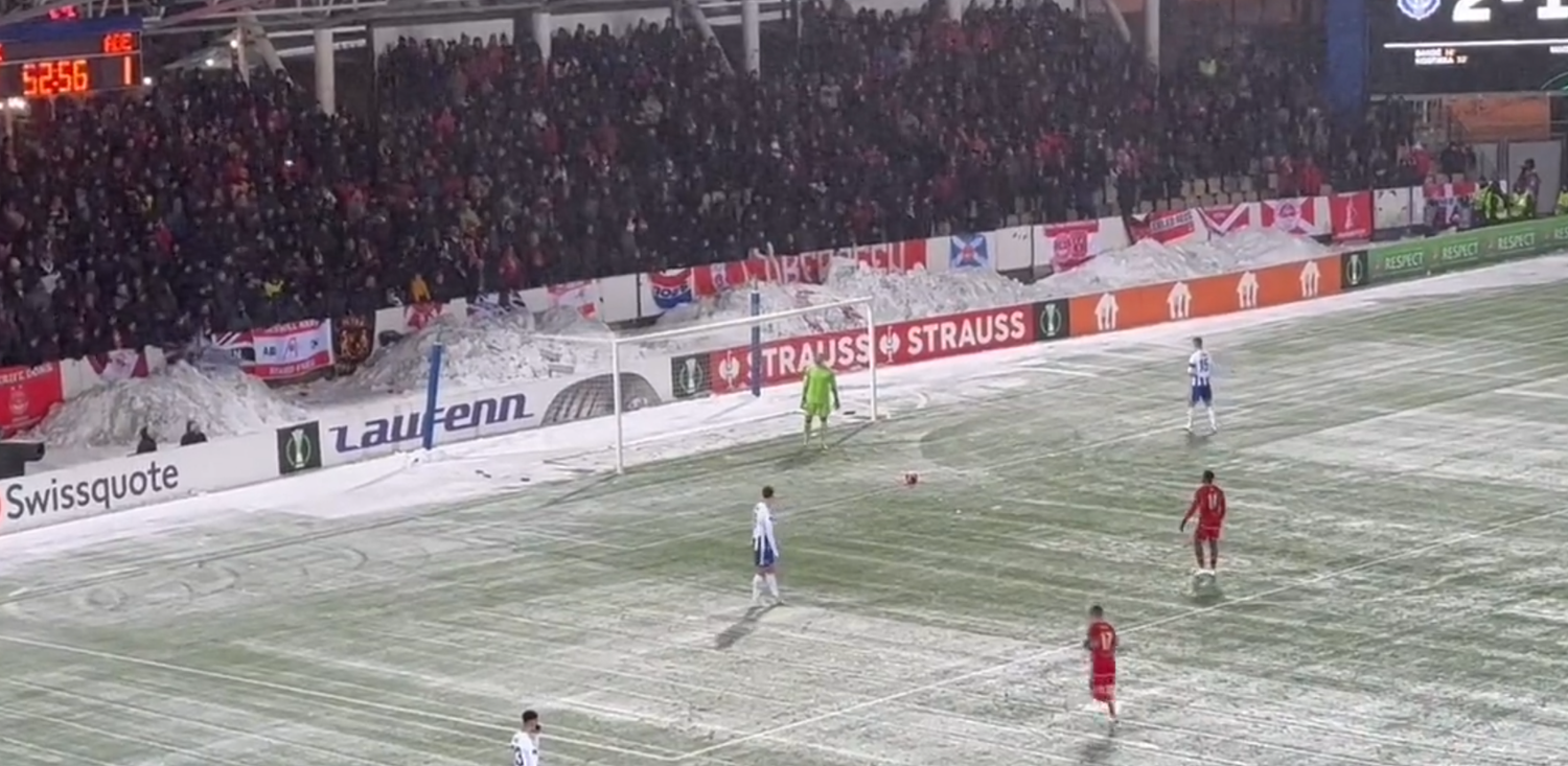 Schneeballschlacht in Helsinki