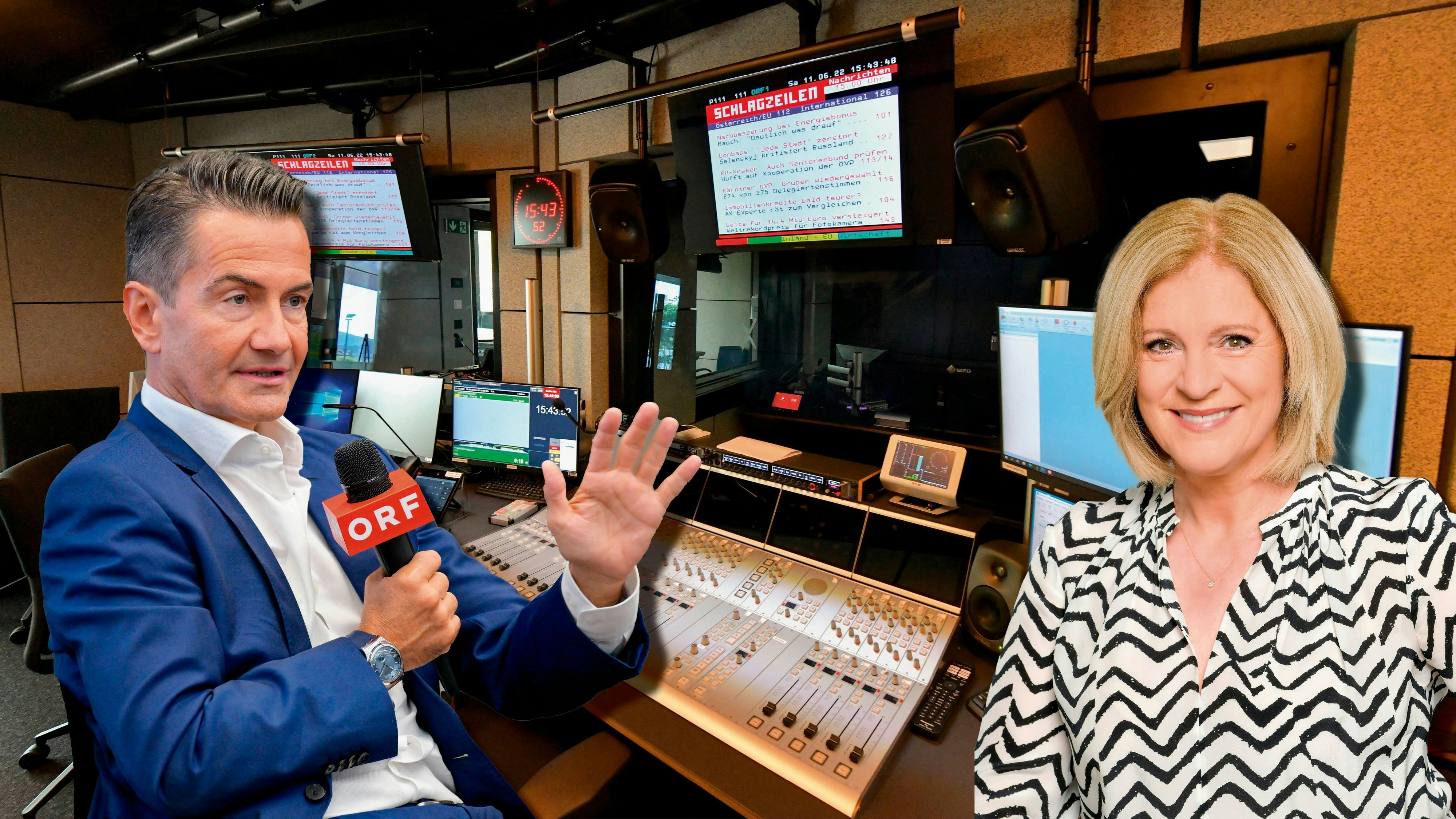 ORF Generaldirektor Roland Weißmann und Radio-Direktorin Ingrid Thurnherr erzählen, was es nächstes Jahr auf die Ohren gibt.