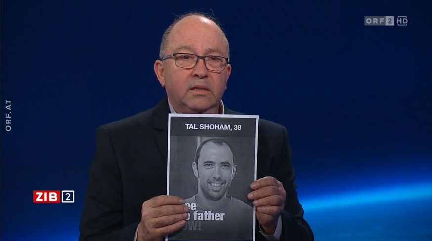 Gilad Korngold hofft, dass sein Sohn Tal Shoham von den Hamas-Terroristen freigelassen wird.