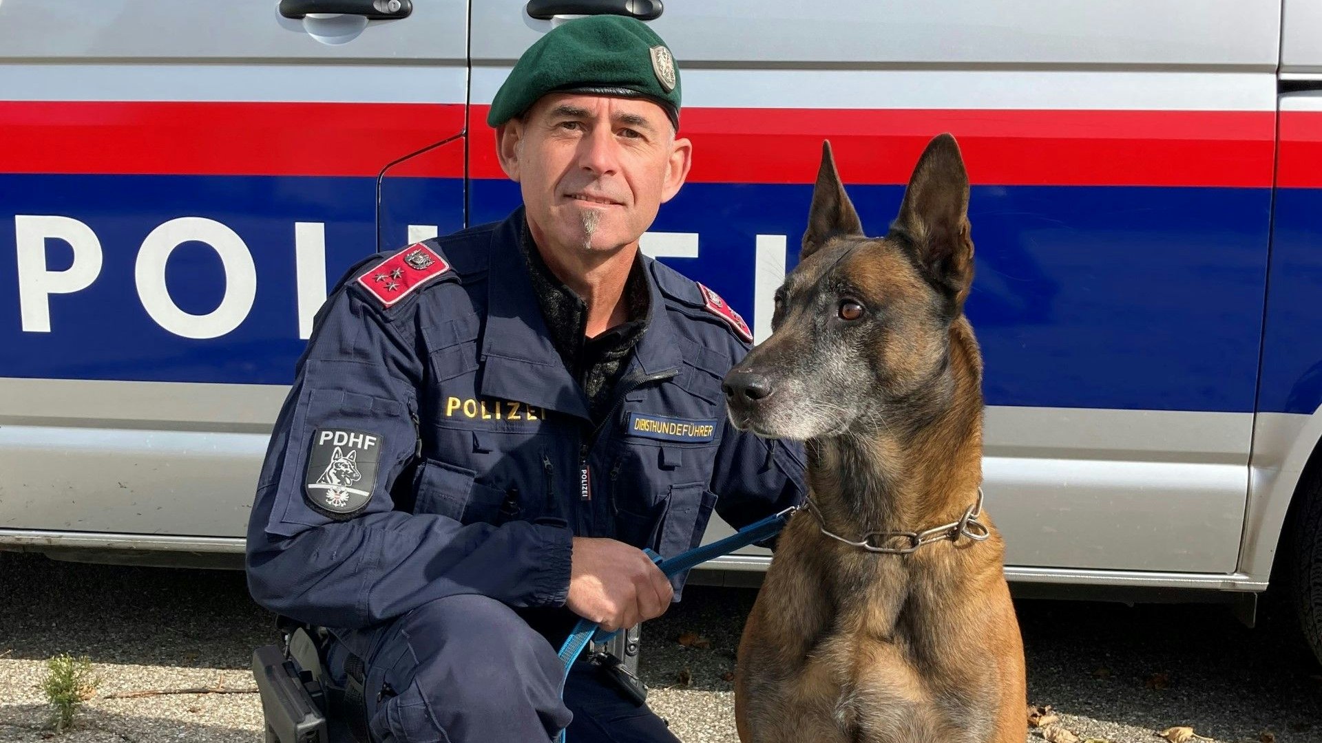 Am Einsatz waren auch Diensthund Tasso sowie Gruppeninspektor Erwin P. involviert. 