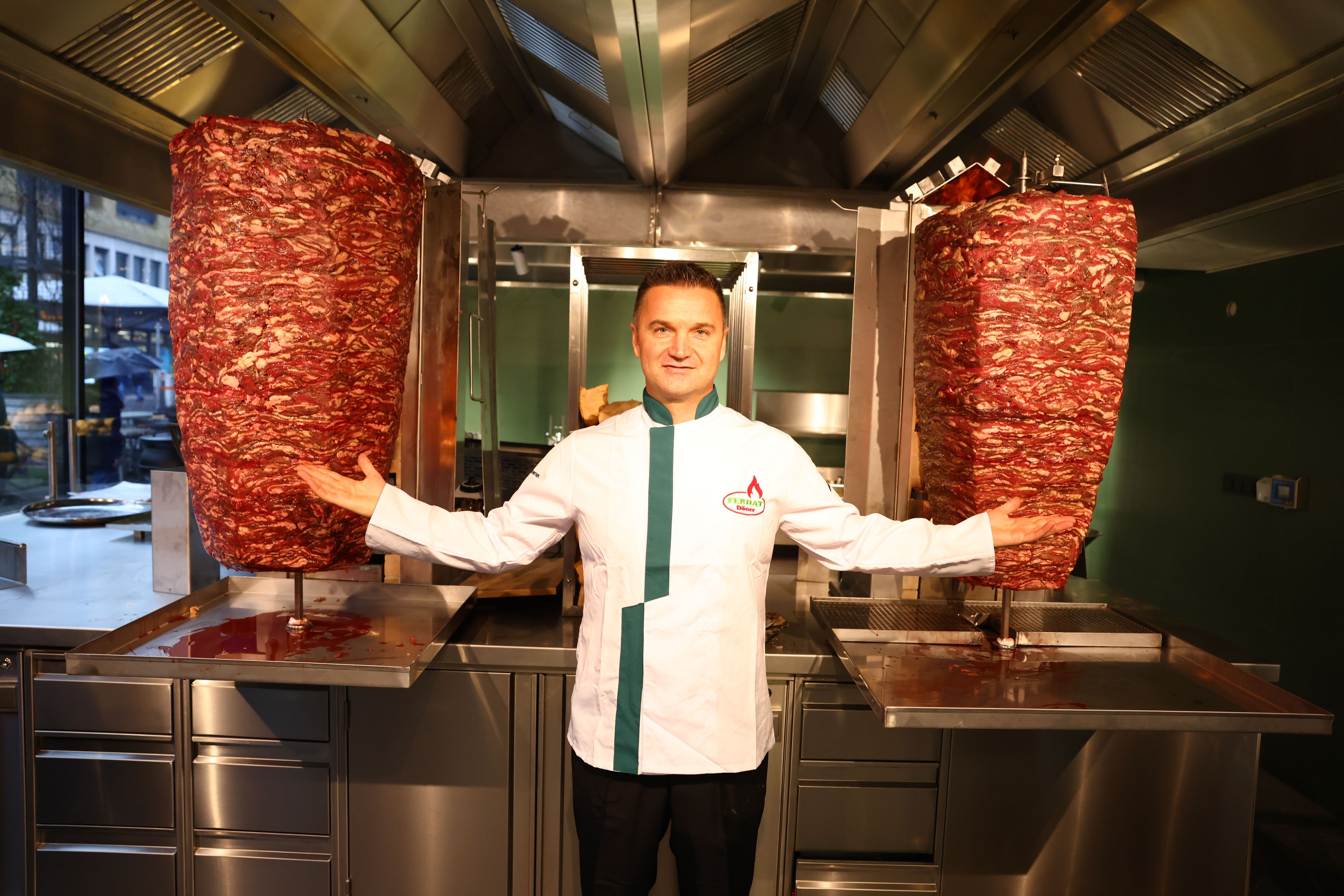 Döner-Profi Ferhat Yildrim war zu Besuch bei 