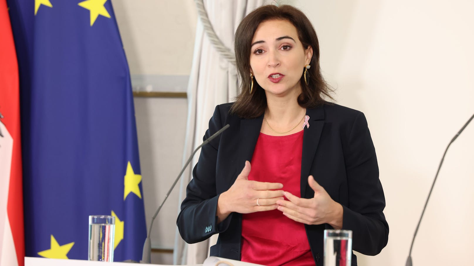 Grünen-Ministerin Alma Zadić ist schwanger