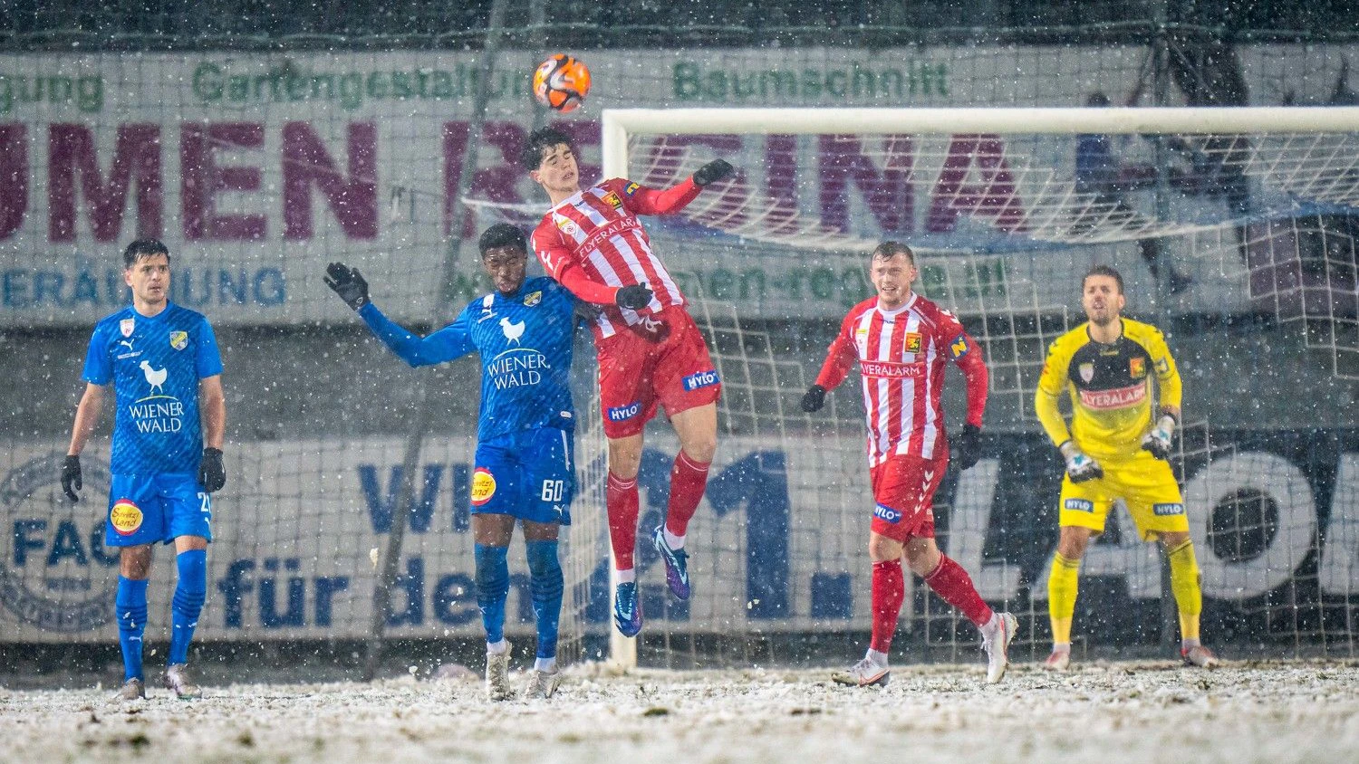 Die Admira setzte sich mit 4:0 gegen Stripfing durch. 