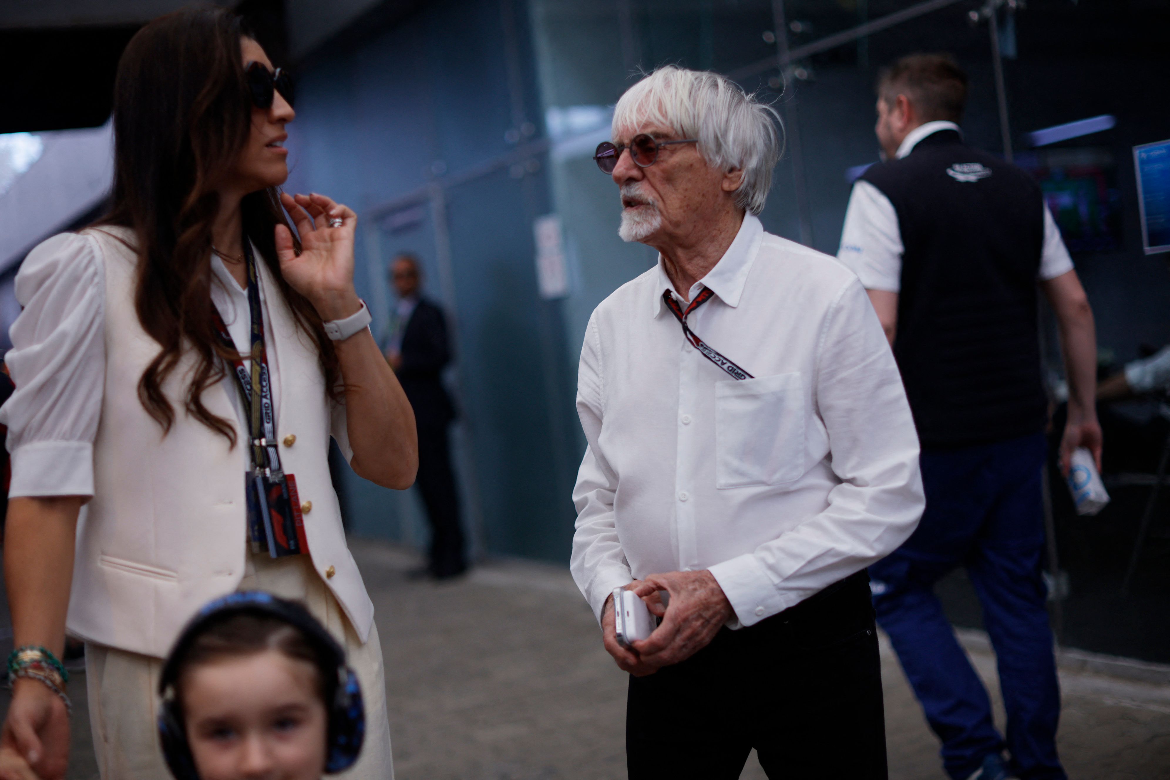 Bernie Ecclestone und seine Frau Fabiana fallen mit einem neuen Vorhaben auf.