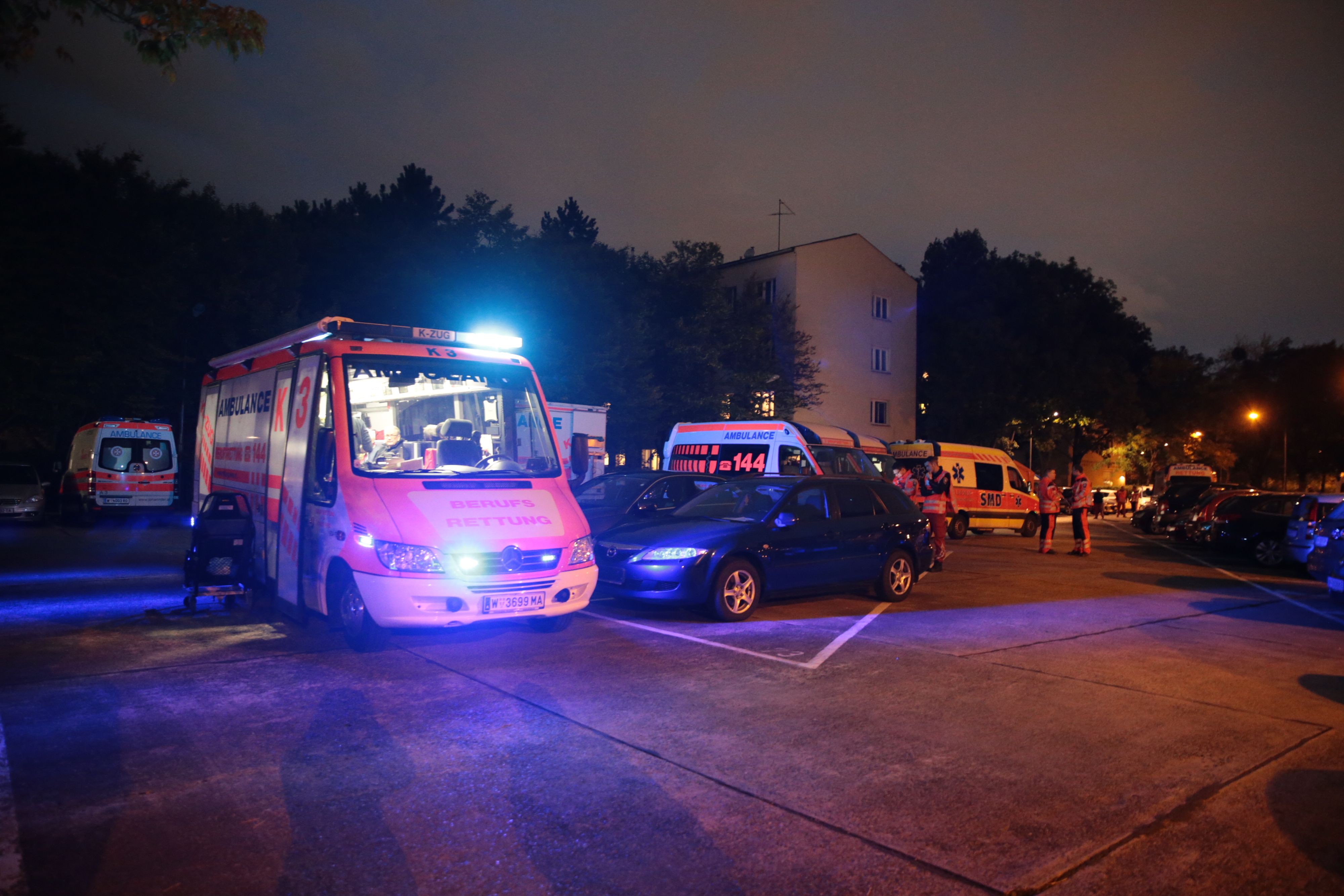 Archivbild eines Rettungseinsatzes in Wien. 