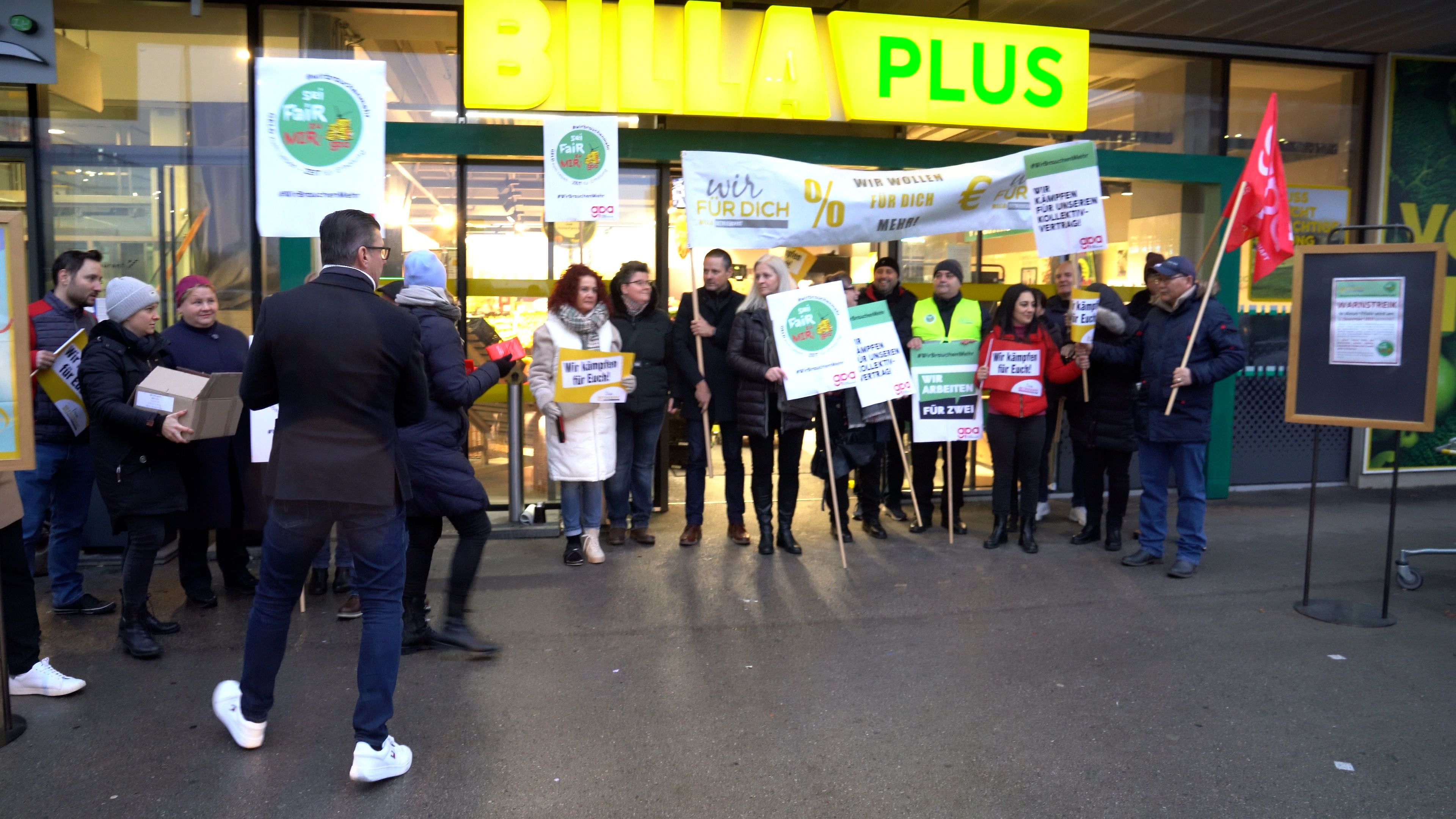 Warnstreiks Im Handel – Auch Supermärkte Zu – Top-Videos | Heute.at