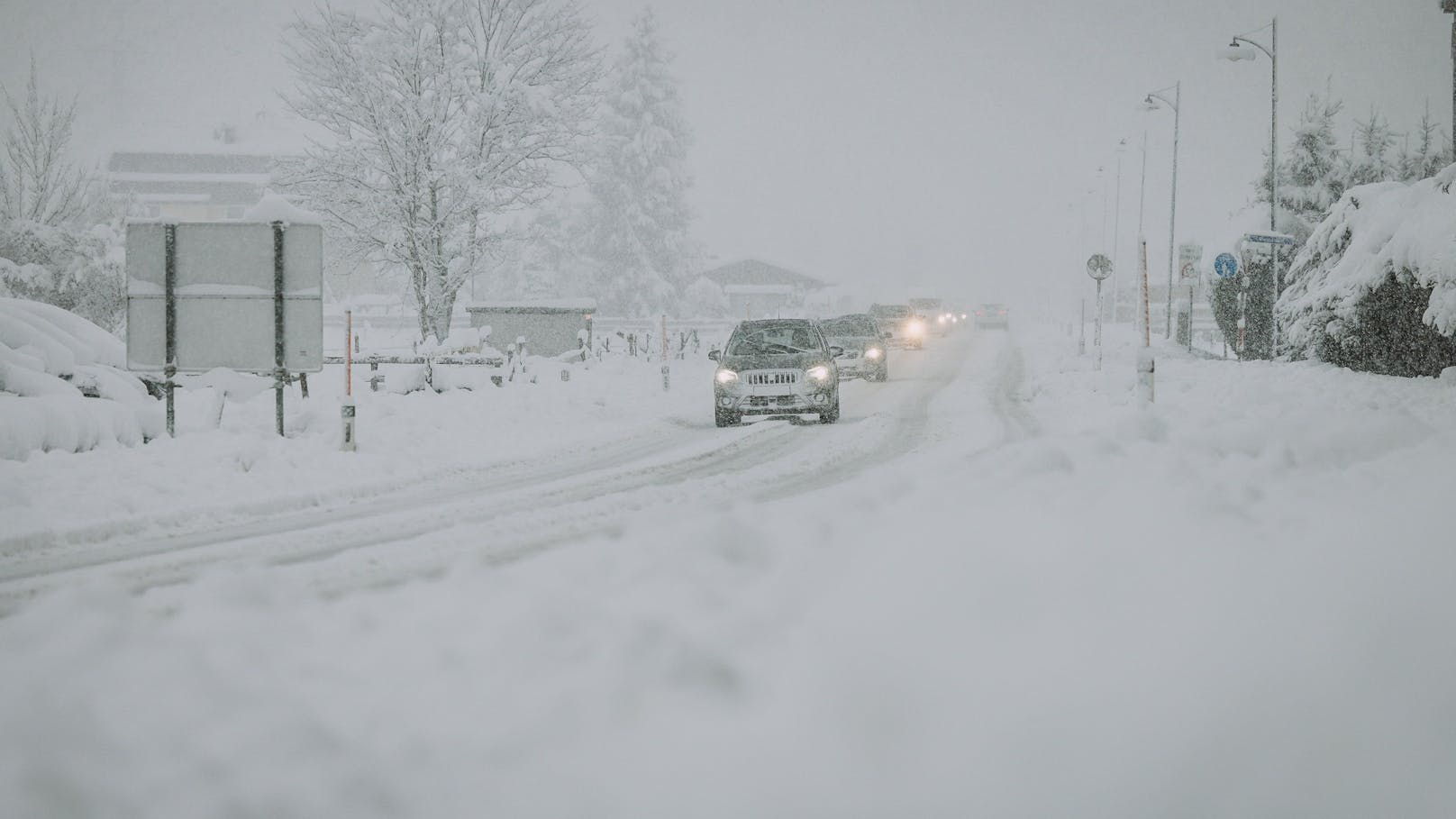 Wilder Wetter-Sturz bringt jetzt Schnee nach Österreich