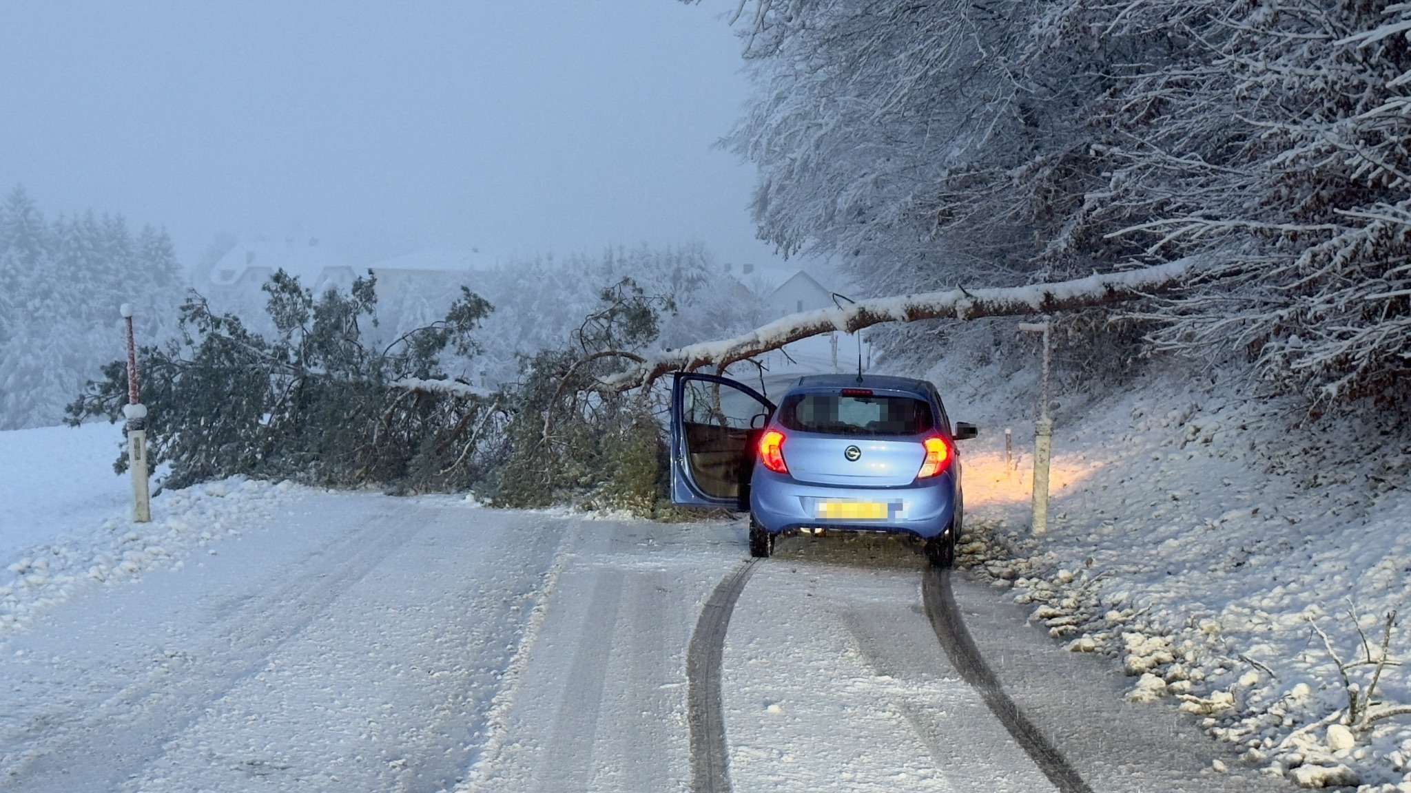 In den höheren Lagen könnte es viel Neuschnee geben, gleichzeitig starken Wind.