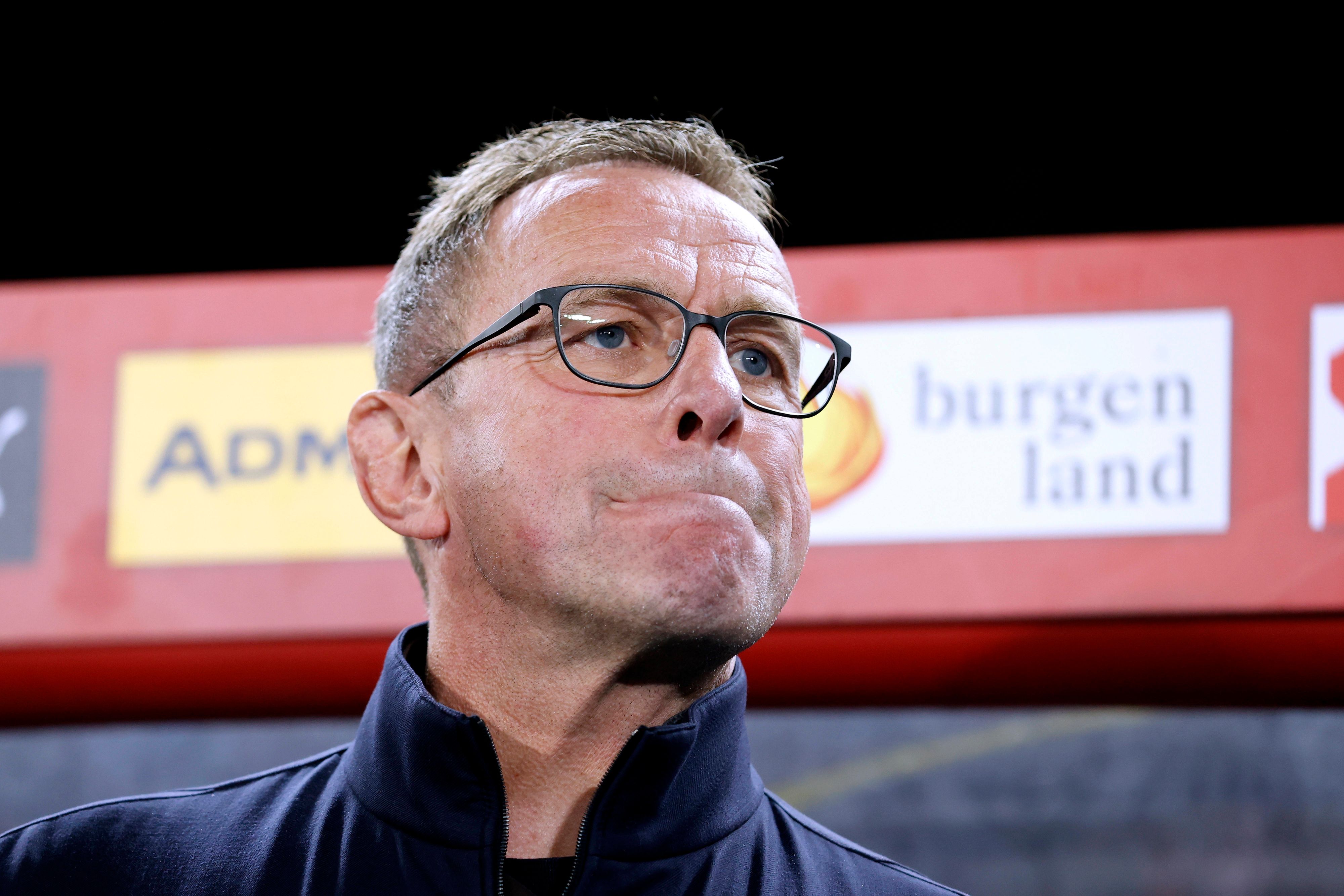 ÖFB-Teamchef Ralf Rangnick