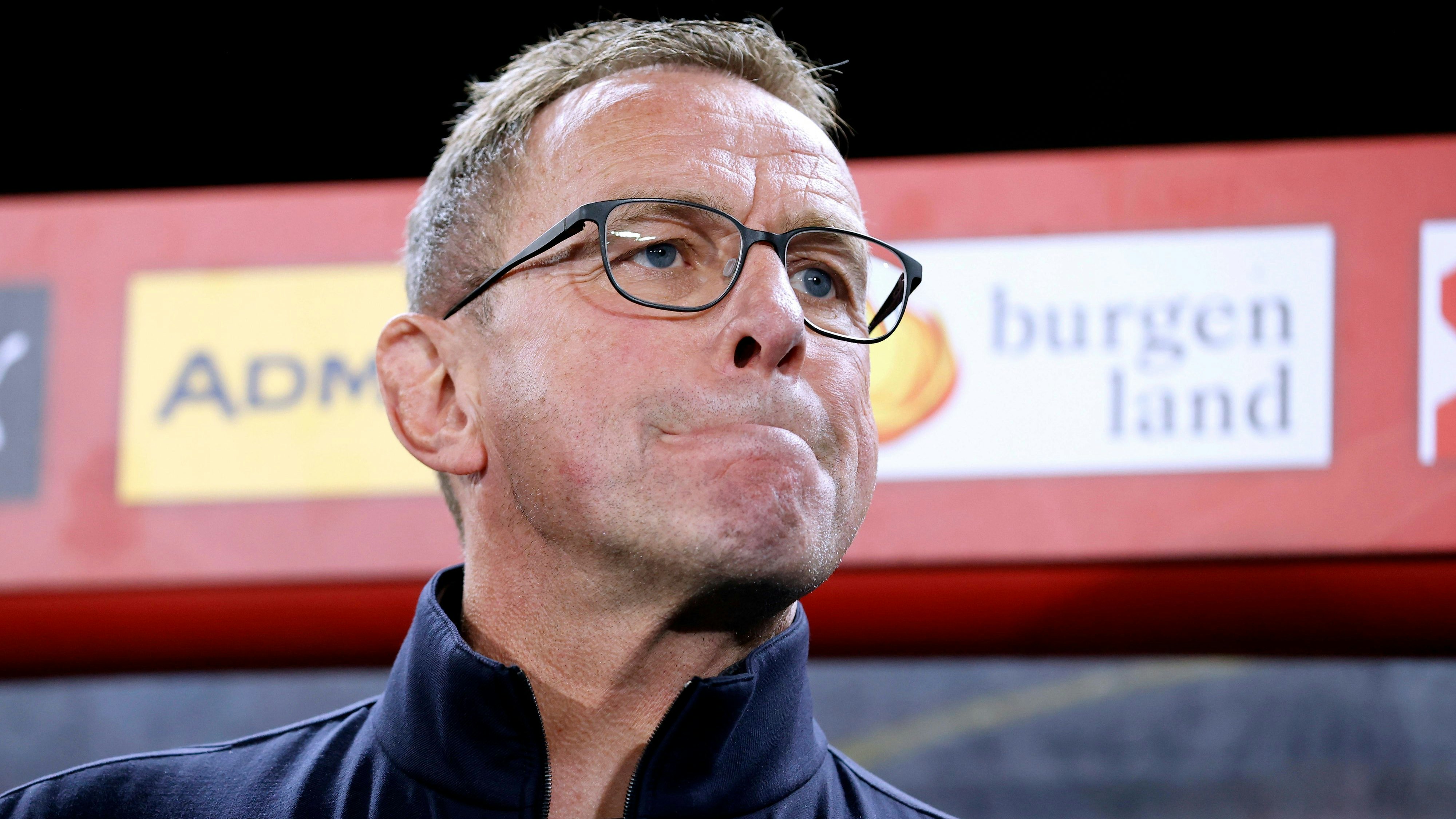 ÖFB-Teamchef Ralf Rangnick