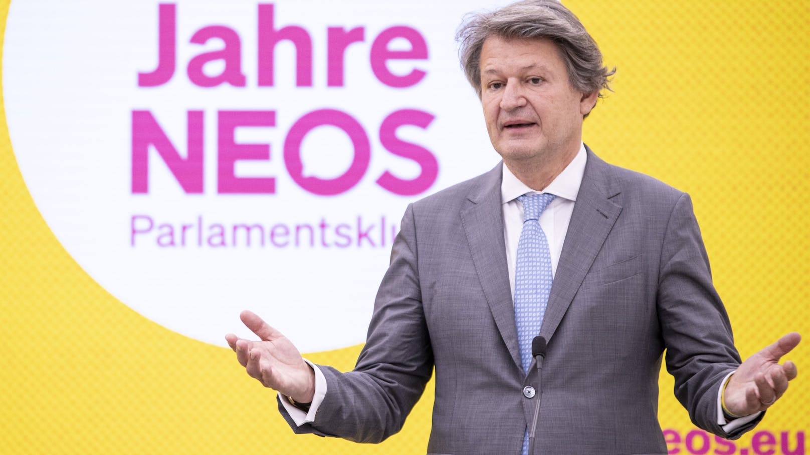 Helmut Brandstätter tritt für NEOS bei EU-Wahl an