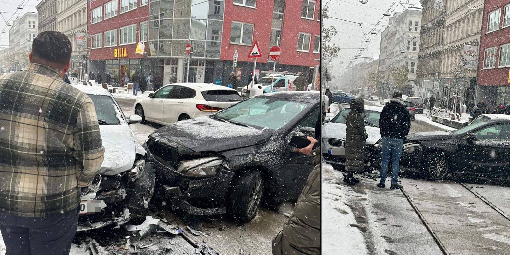 Schwerer Verkehrsunfall im 16. Wiener Gemeindebezirk