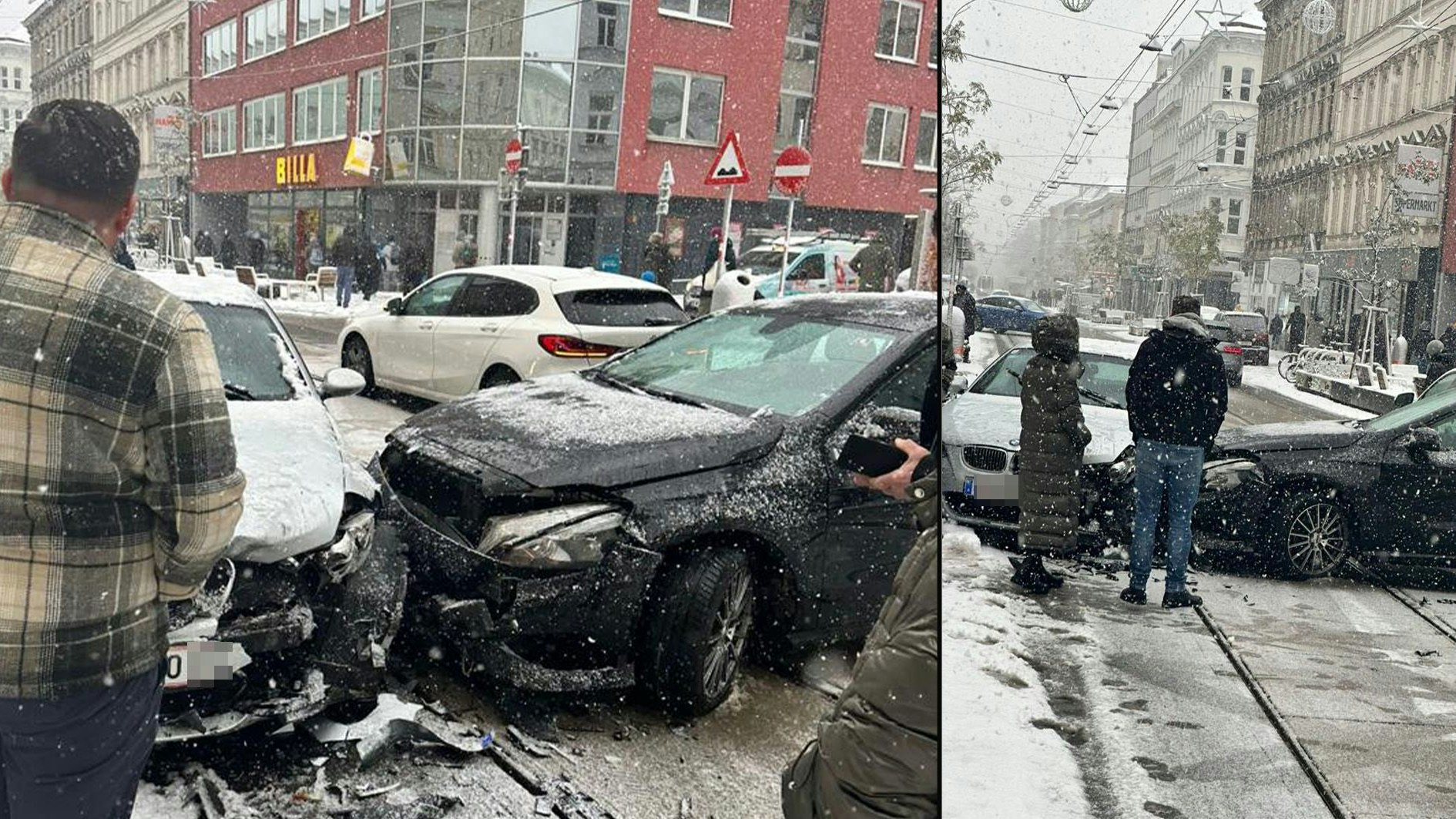 Schwerer Verkehrsunfall im 16. Wiener Gemeindebezirk