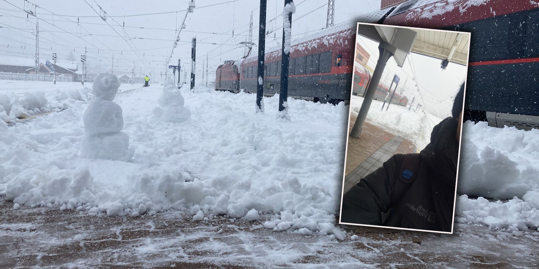 Eine Wienerin kommt derzeit nicht vom Bahnhof in Knittelfeld weg. Dabei sollte sie doch schon längst in Kärnten sein.