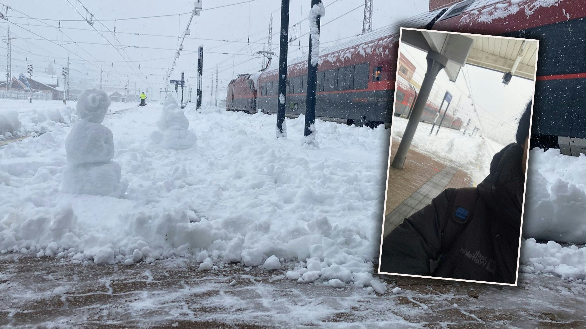 Eine Wienerin kommt derzeit nicht vom Bahnhof in Knittelfeld weg. Dabei sollte sie doch schon längst in Kärnten sein.