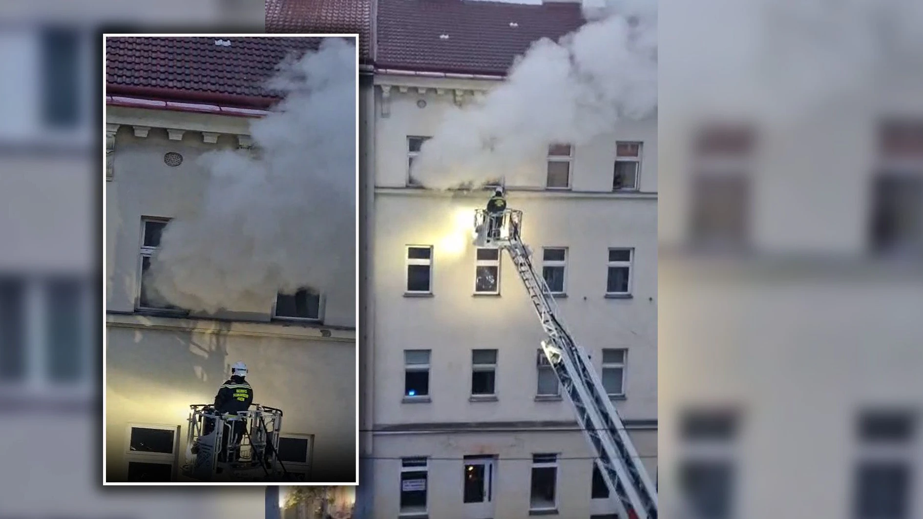 Unzählige Florianis waren am Freitagnachmittag im Einsatz. In einer Wiener Wohnung kam es zum Brand.