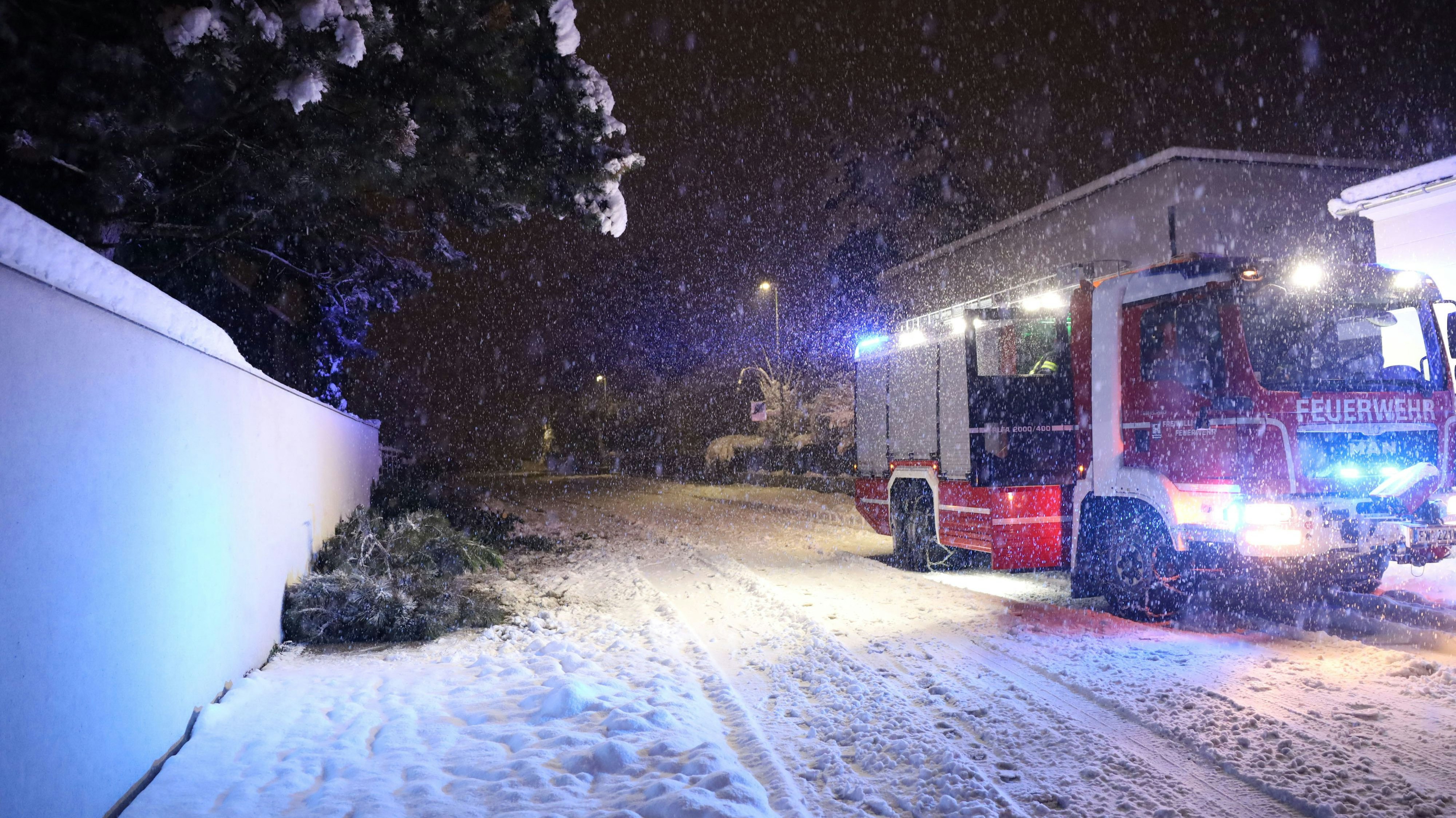 Schnee-Wahnsinn