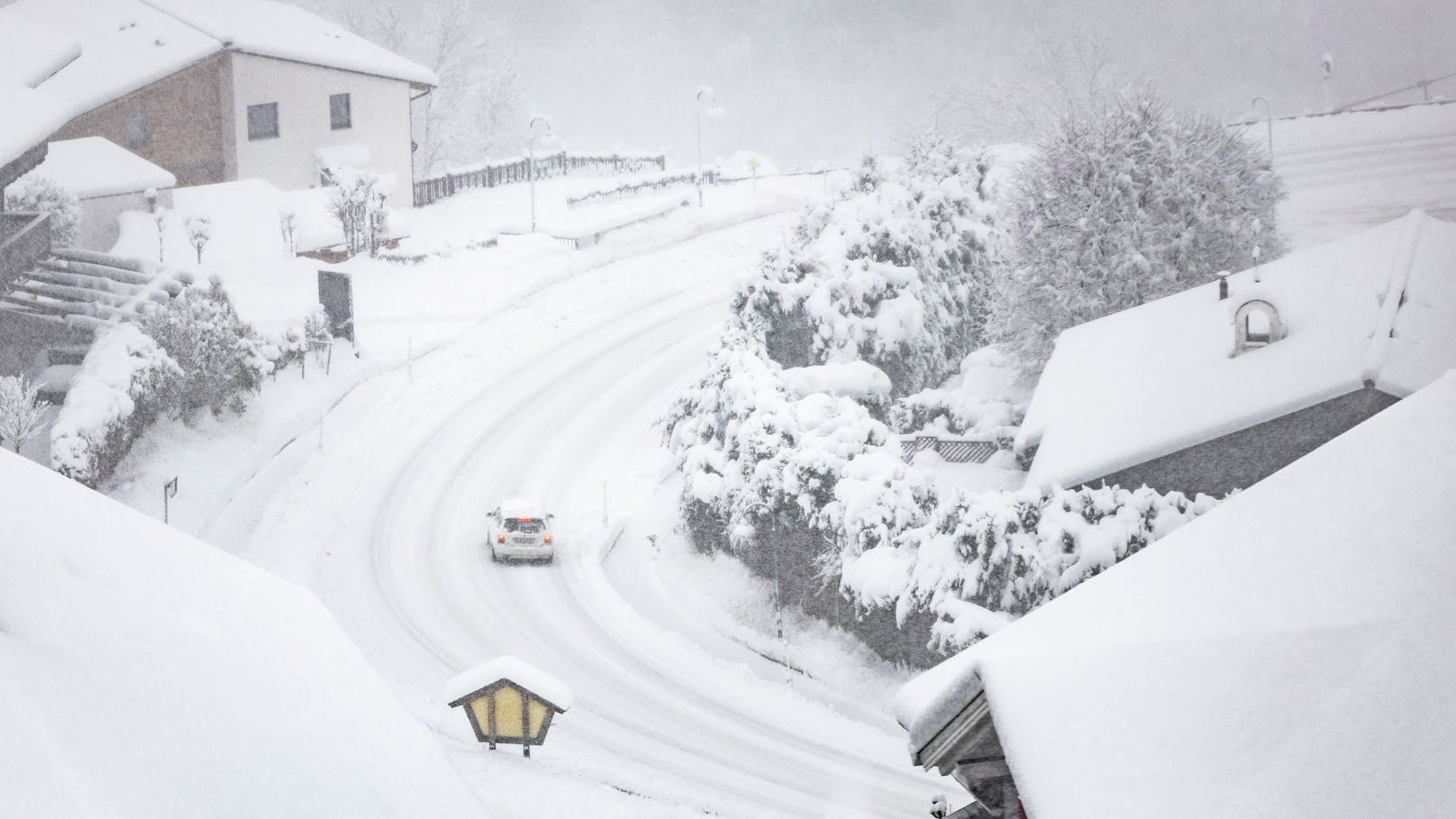 Erst 15 Grad, dann rollt Schnee-Walze über Österreich