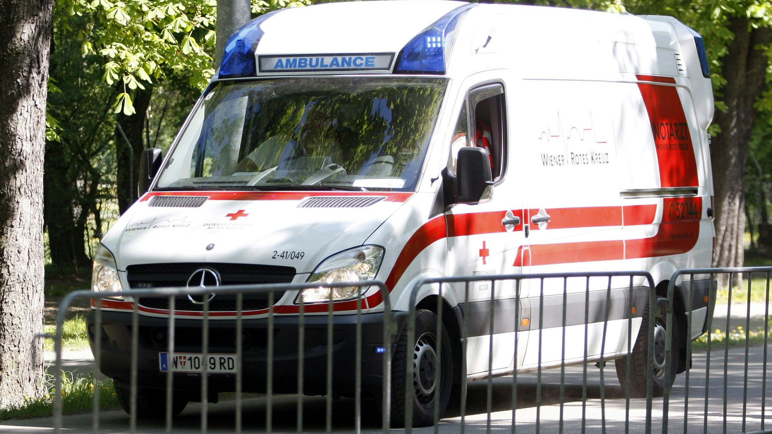 Das österreichische Profi-Radteam war in eine schweren Unfall verwickelt.