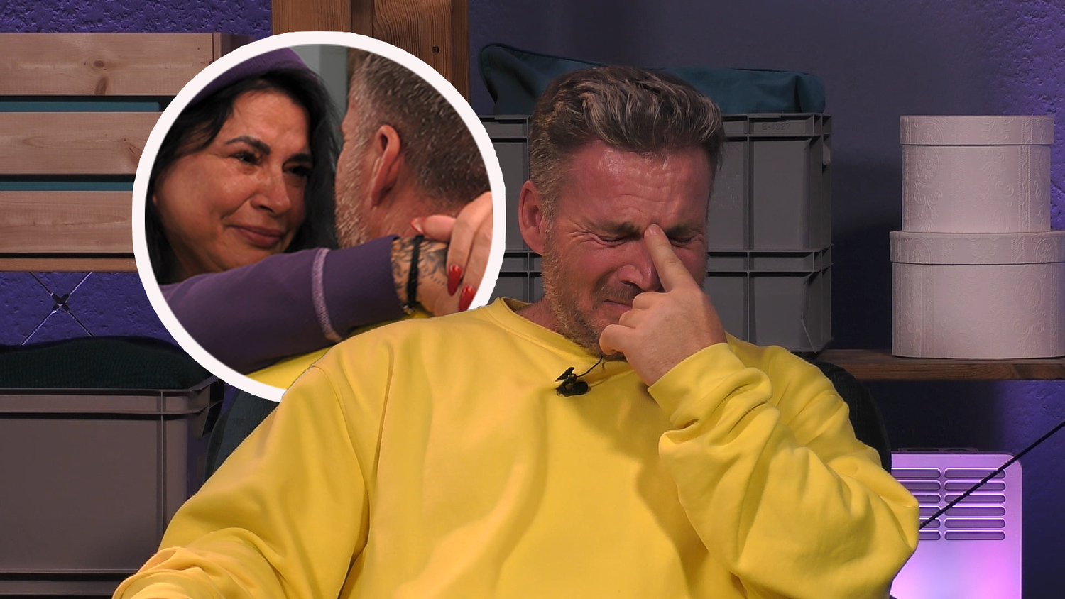 Iris bringt ihren Ex Peter beim Abschied zum Weinen.