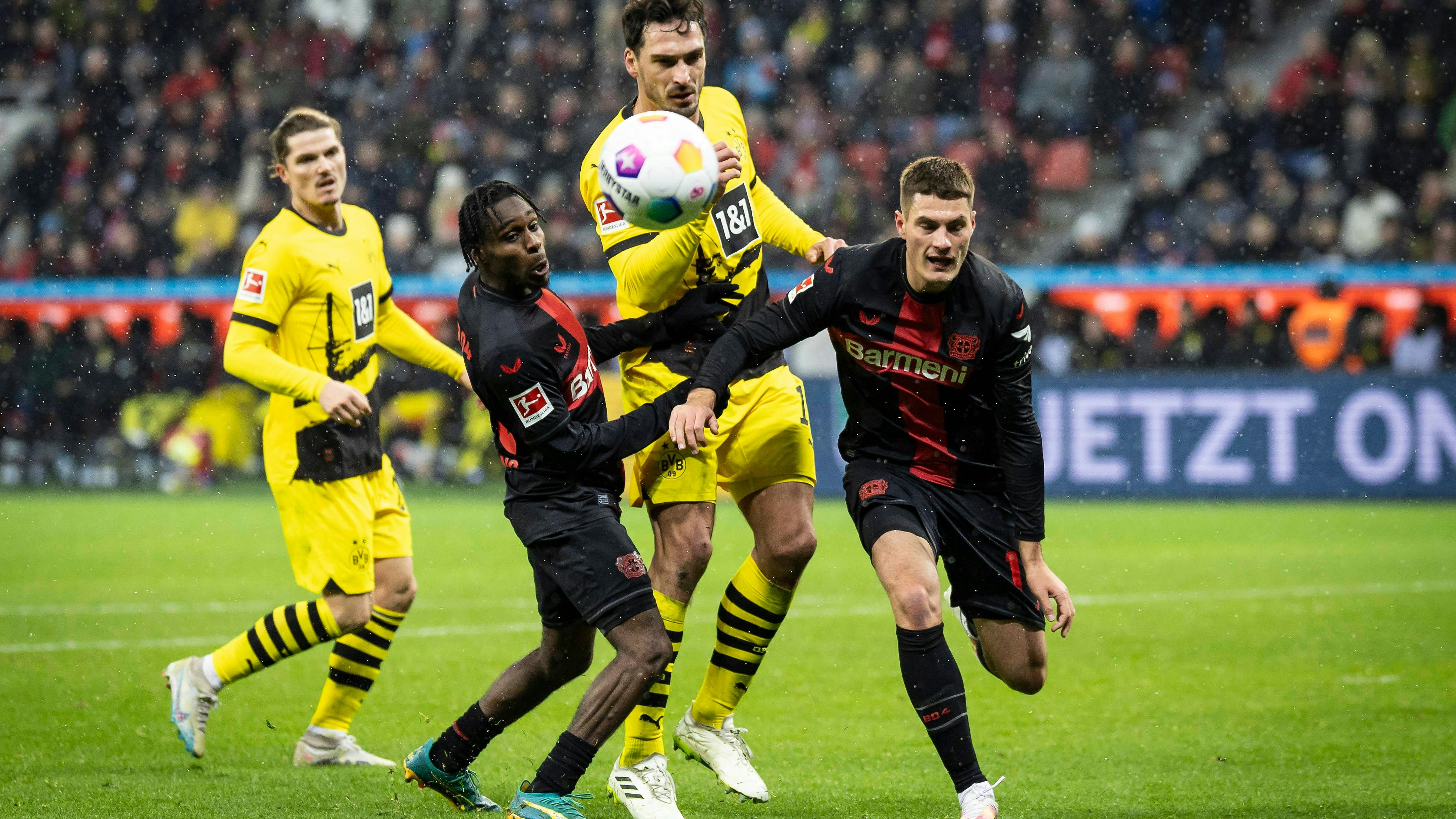 Leverkusen gegen Dortmund im deutschen Top-Duell.