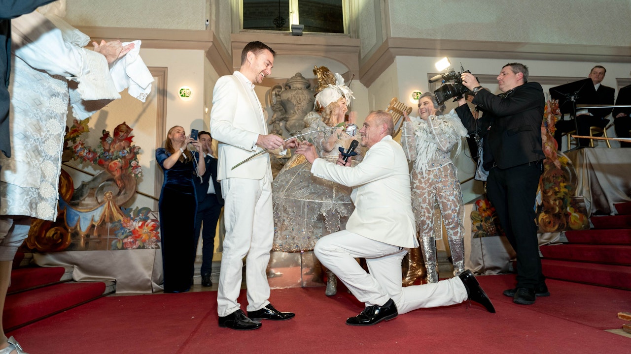 Heute.at - Gery Keszler machte Heiratsantrag bei Life-Ball-Hommage