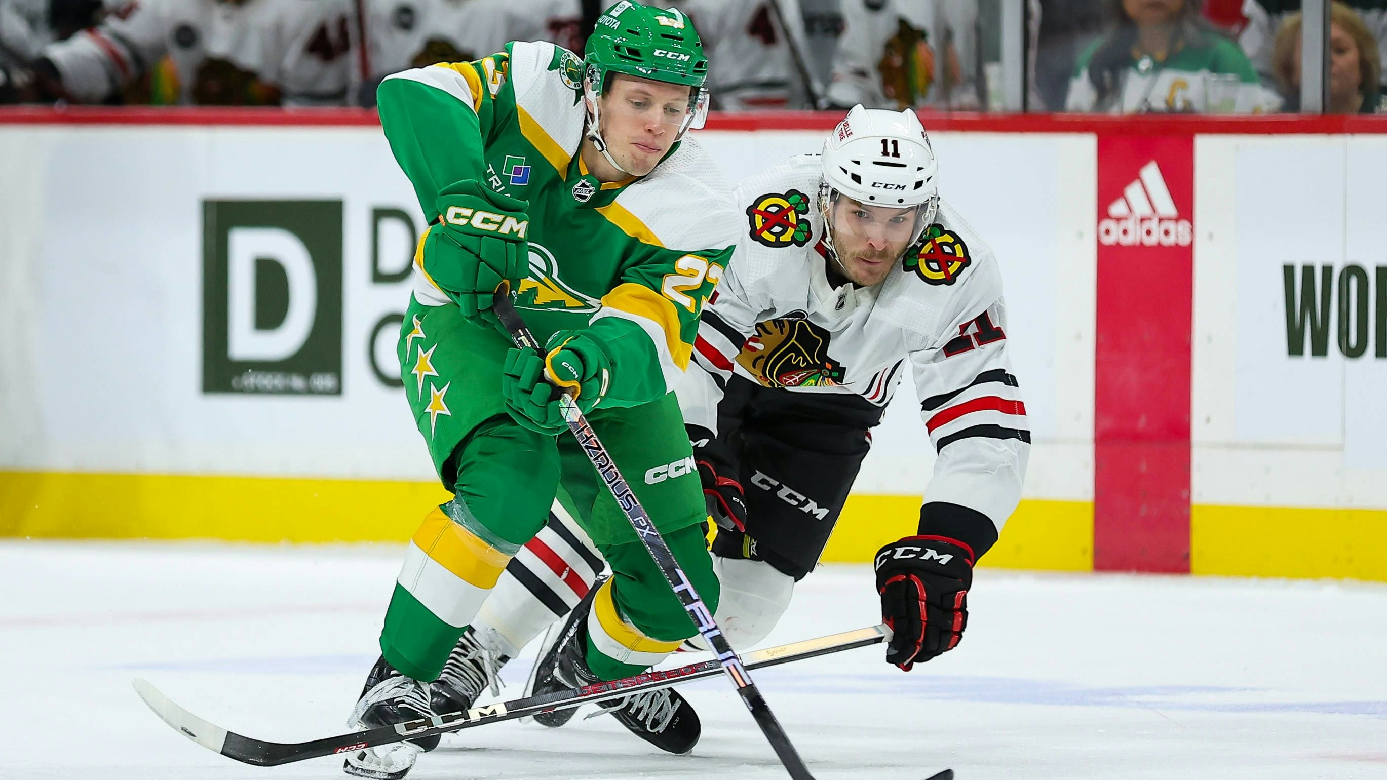 Marco Rossi glänzt gegen die Blackhawks.