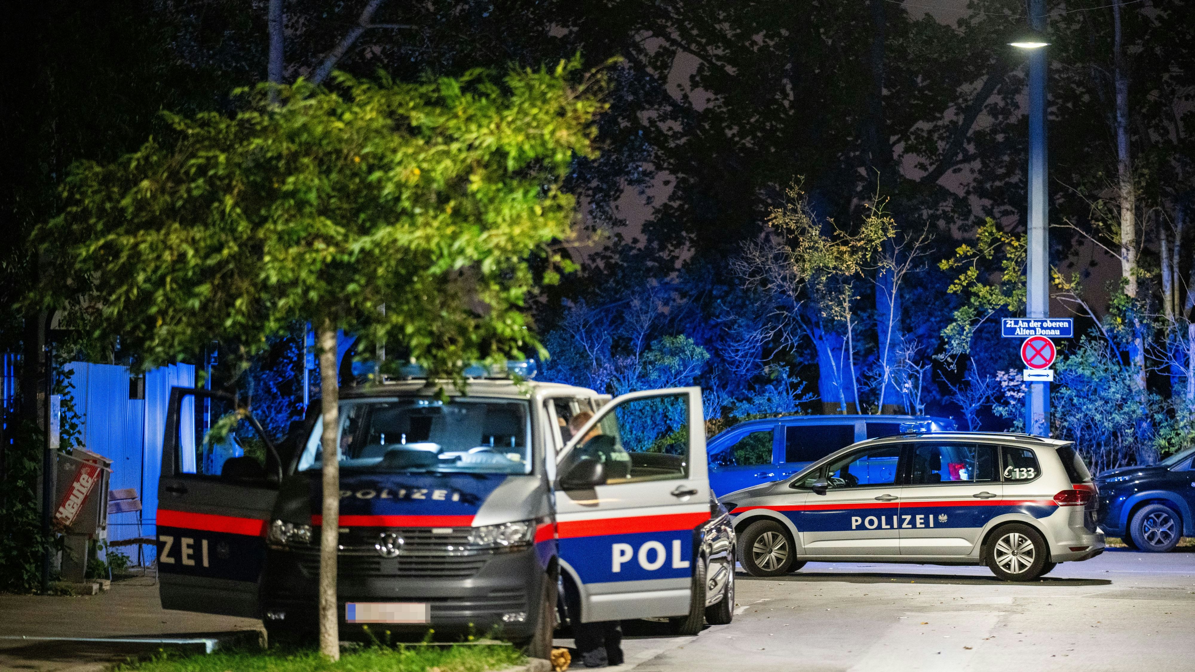 Die Polizei musste in Wien zur Waffe greifen.