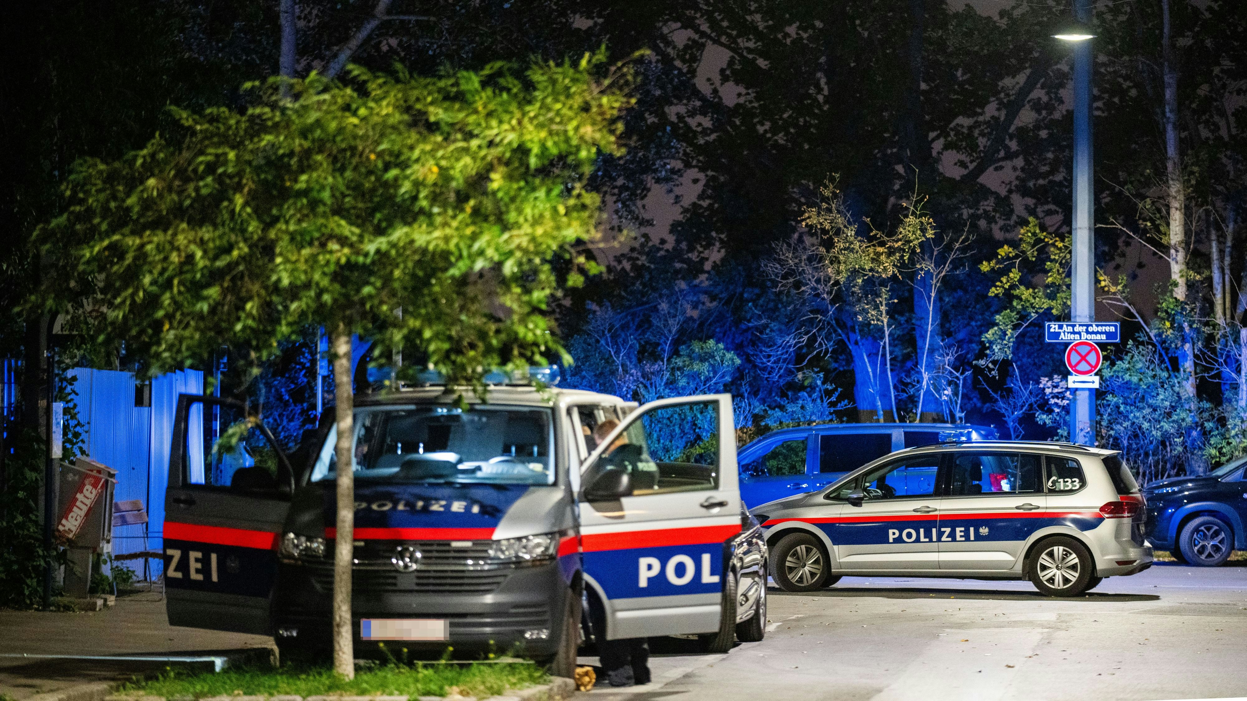 Die Polizei musste in Wien zur Waffe greifen.