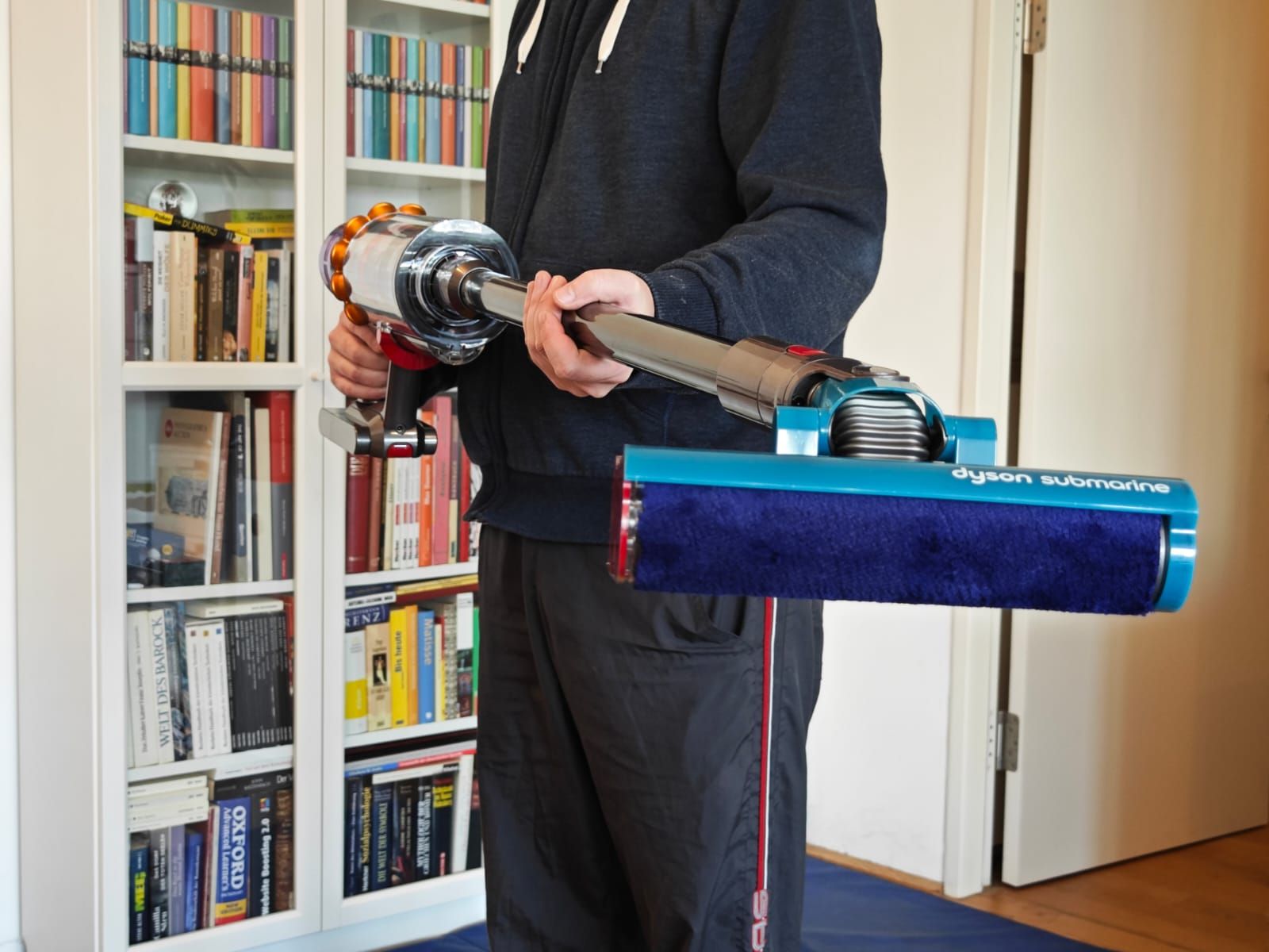 Dyson V15s Detect Submarine im Test – der teure Nass-Trockenwischer macht seine Arbeit hervorragend.