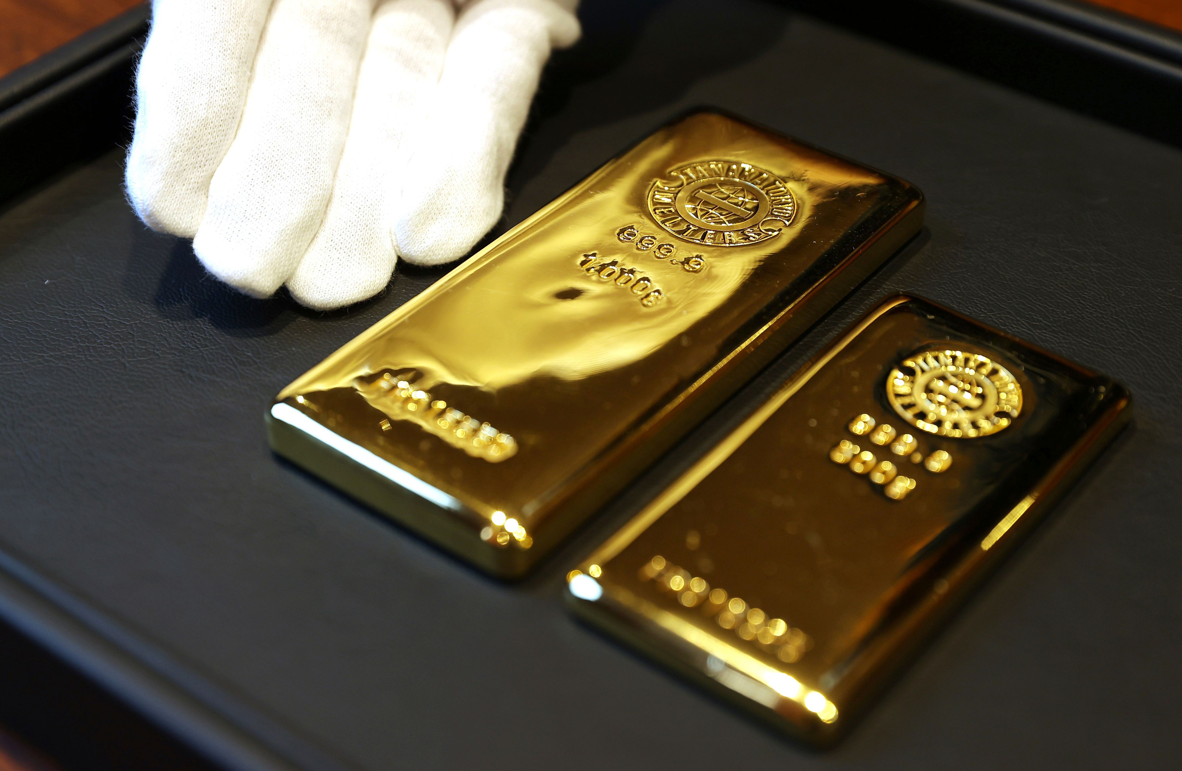 Der Goldpreis hat ein Rekordhoch erreicht.