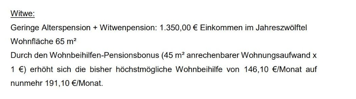 Das Land OÖ hat bei der Präsentation einige Beispiele genannt, wie sich die Neuerungen auswirken.