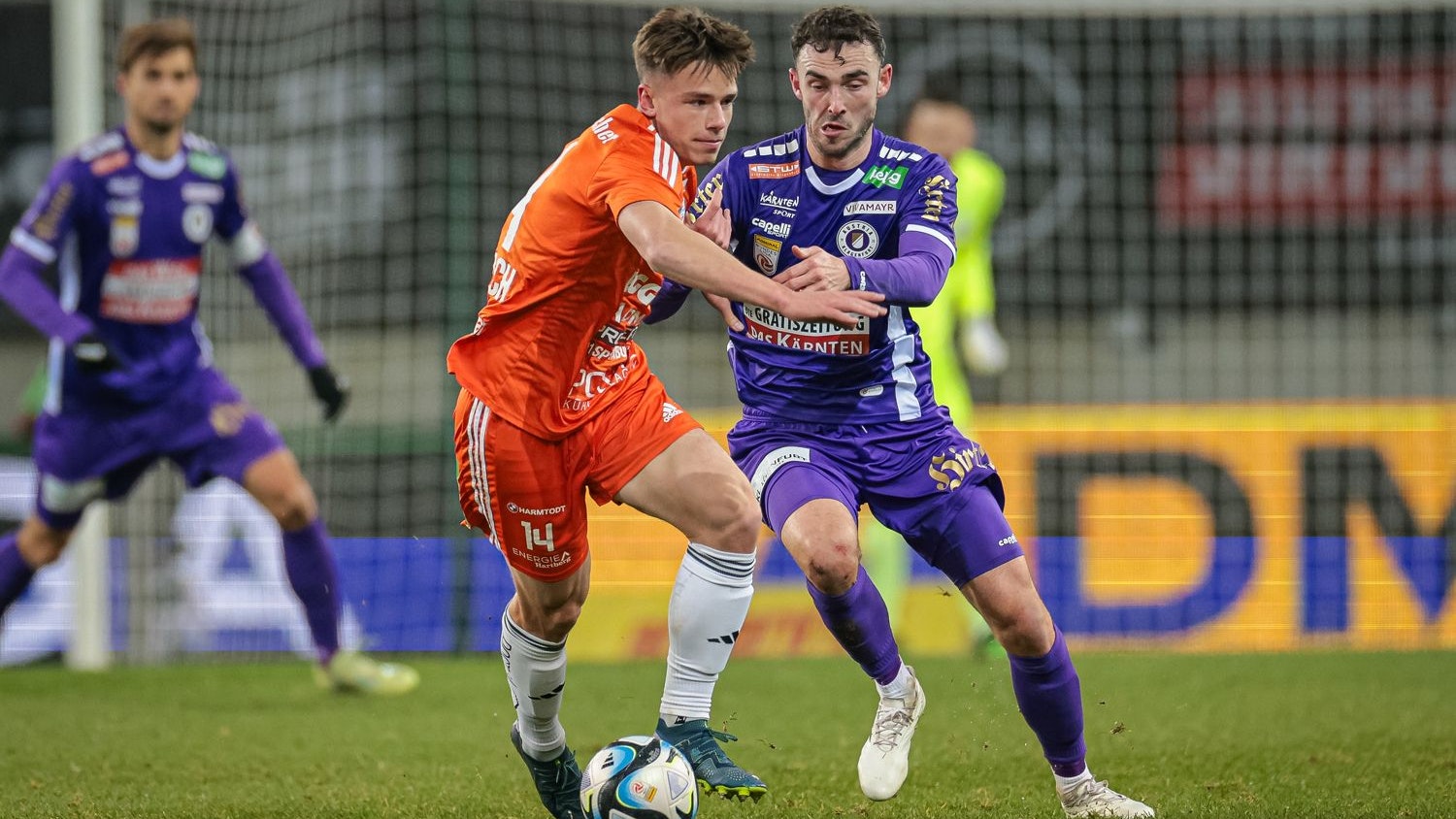 Klagenfurt gegen Hartberg