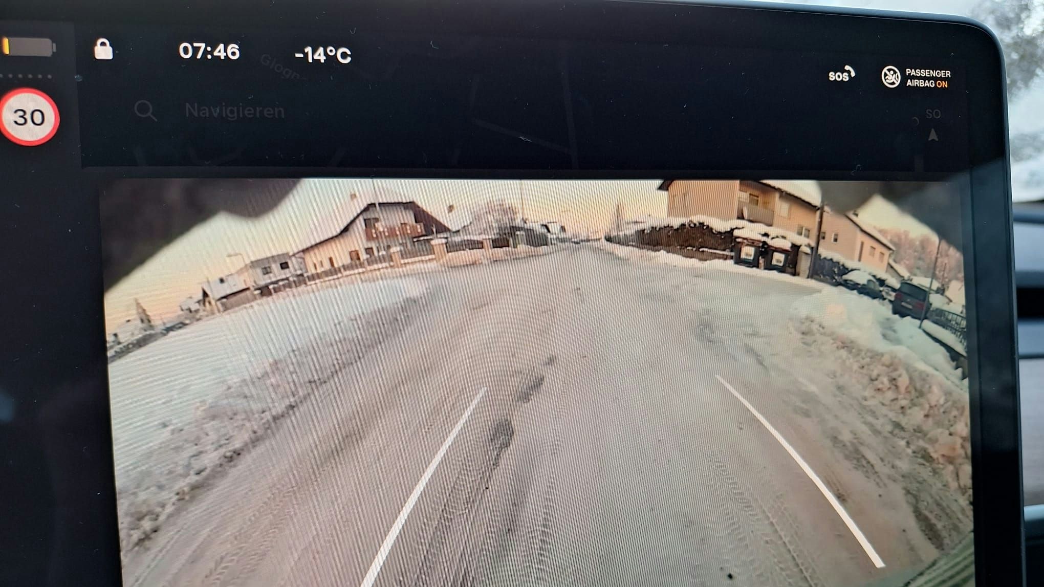 Minus 14 Grad sind eine Herausforderung für Mensch und Auto.