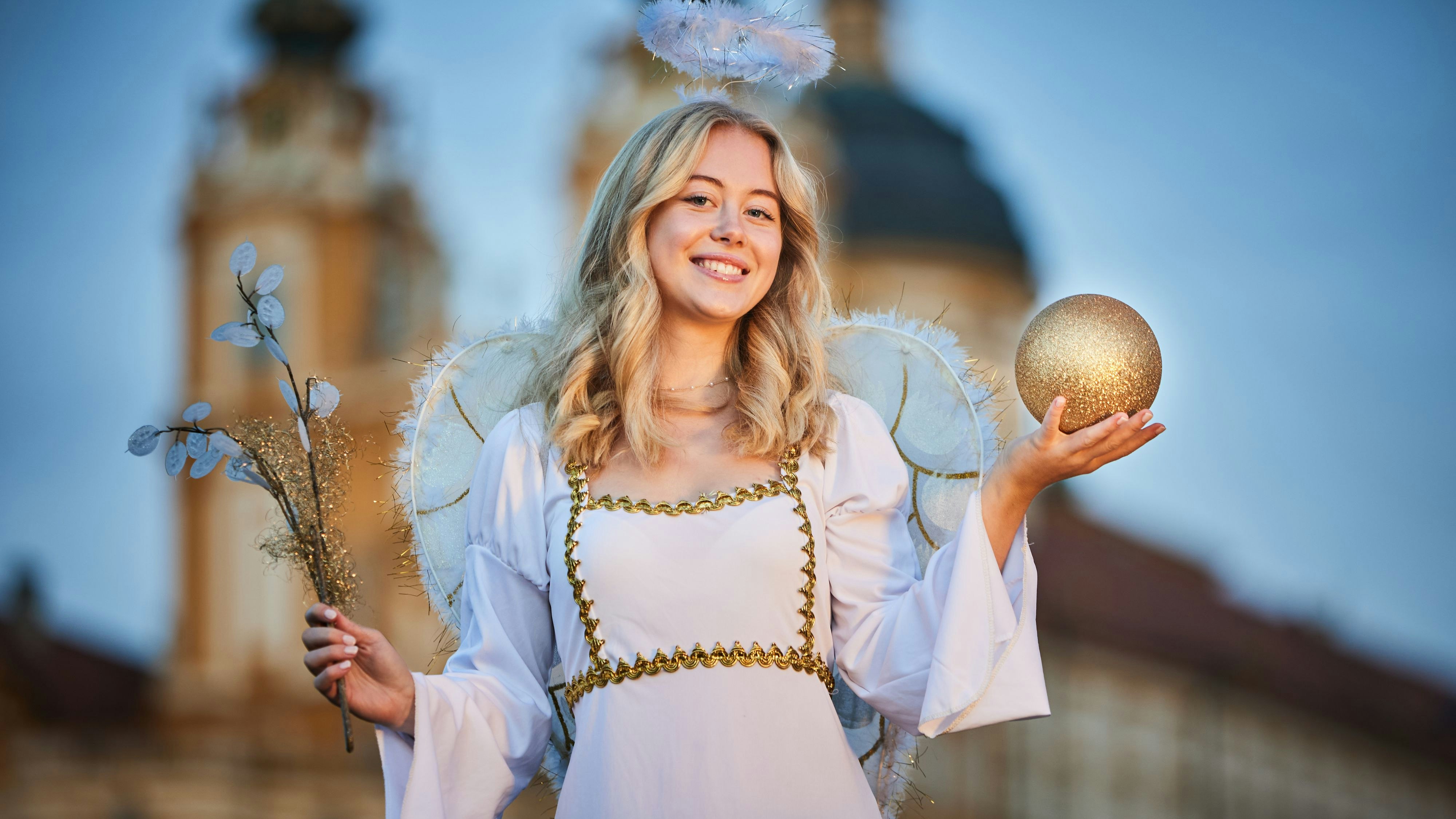 Das Melker Christkind Karina Starkl wird am 23. Dezember am Melker Advent zahlreiche Kinderaugen zum Strahlen bringen.