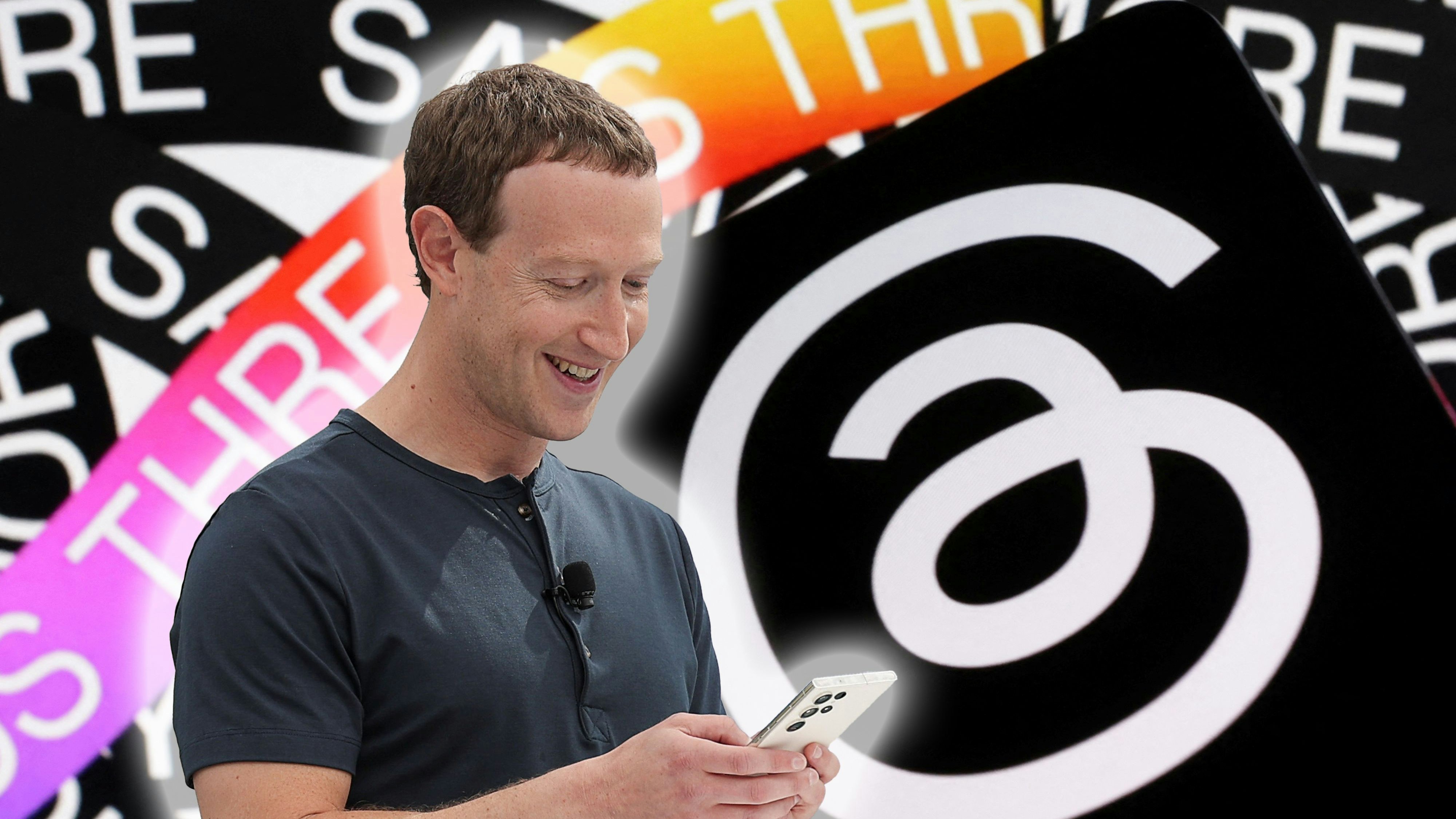 Meta's Threads app logo is seen in this illustration  taken July 4, 2023. REUTERS/Dado Ruvic/Illustration