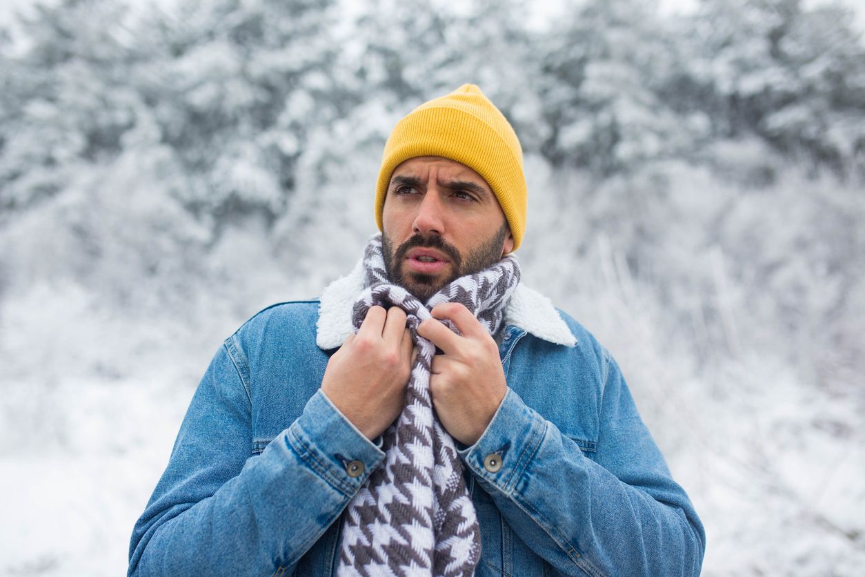 Ab 18 Grad abwärts beginnt unser Körper zu arbeiten, um unsere Kerntemperatur von 37 Grad zu 