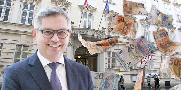 Finanzminister Magnus Brunner (VP) beharrt auf seiner Idee eines Vorsorgedepots.