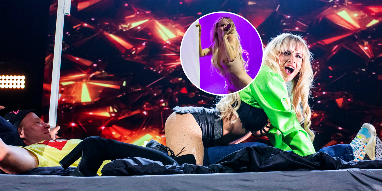 Mia Julia hatte keine Lust auf Kleidung.